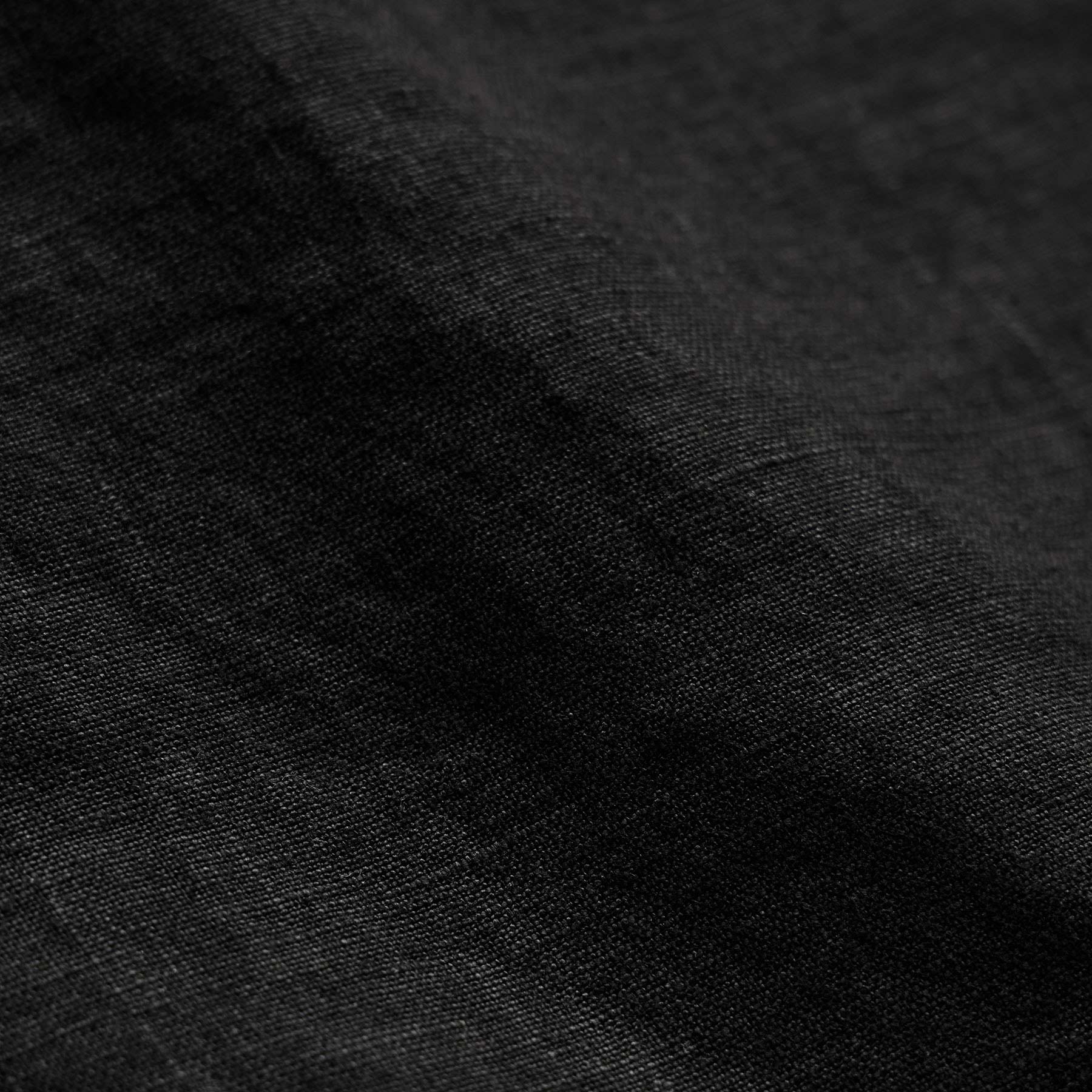 Lightweight Linen Relaxed Short - Black - Image 6