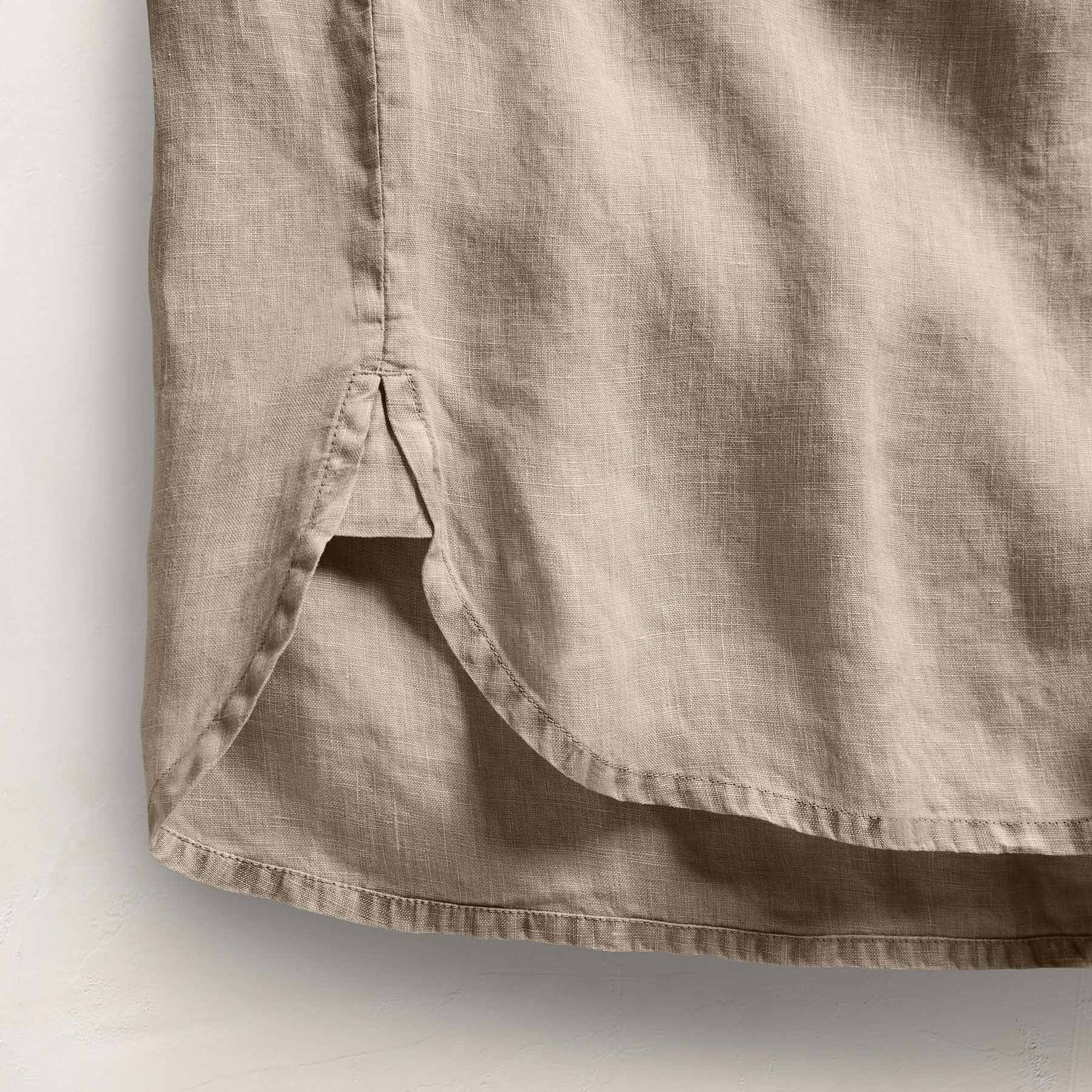 Lightweight Linen Shirt - Overcast Pigment - Image 3
