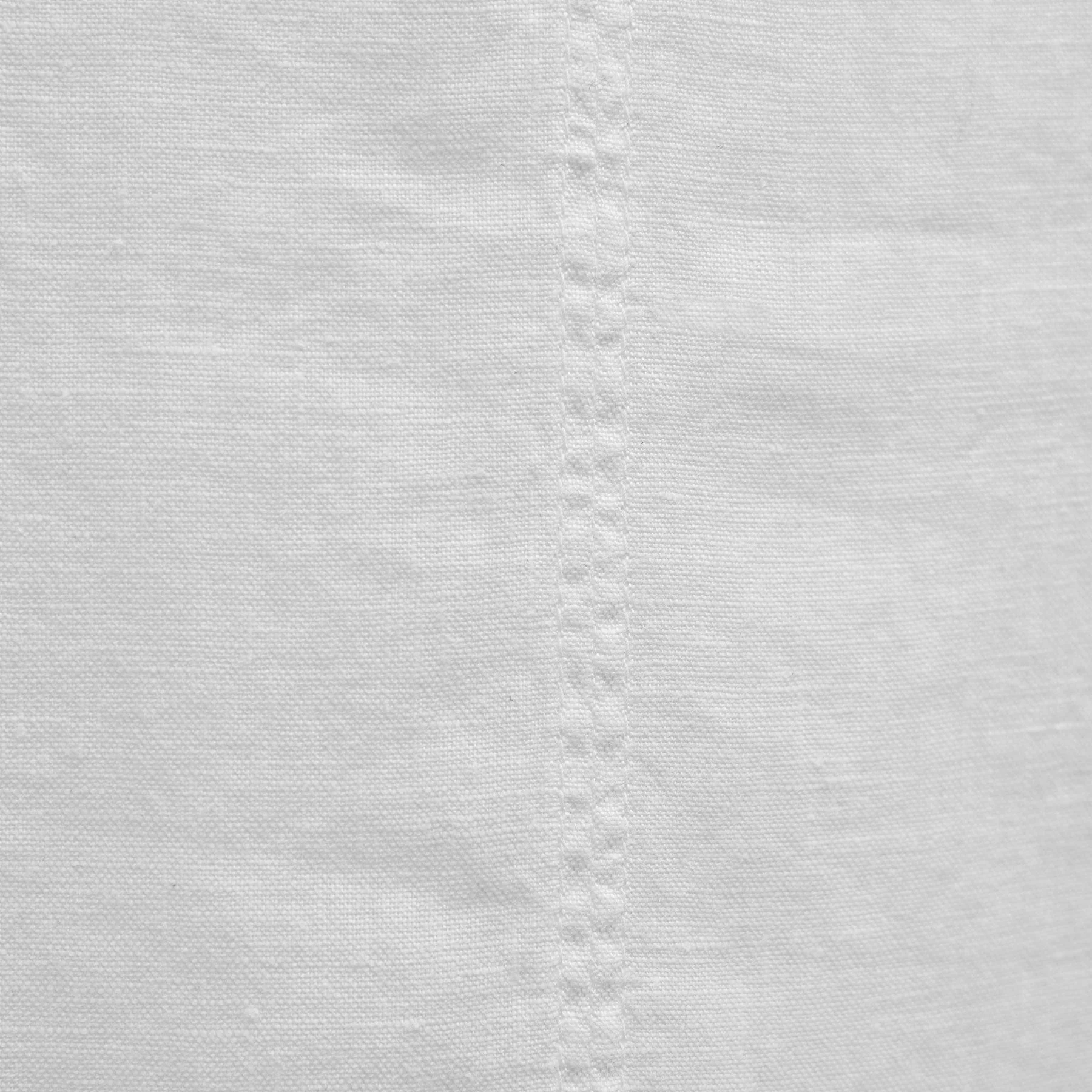Lightweight Linen Tunic Dress - White - Image 8