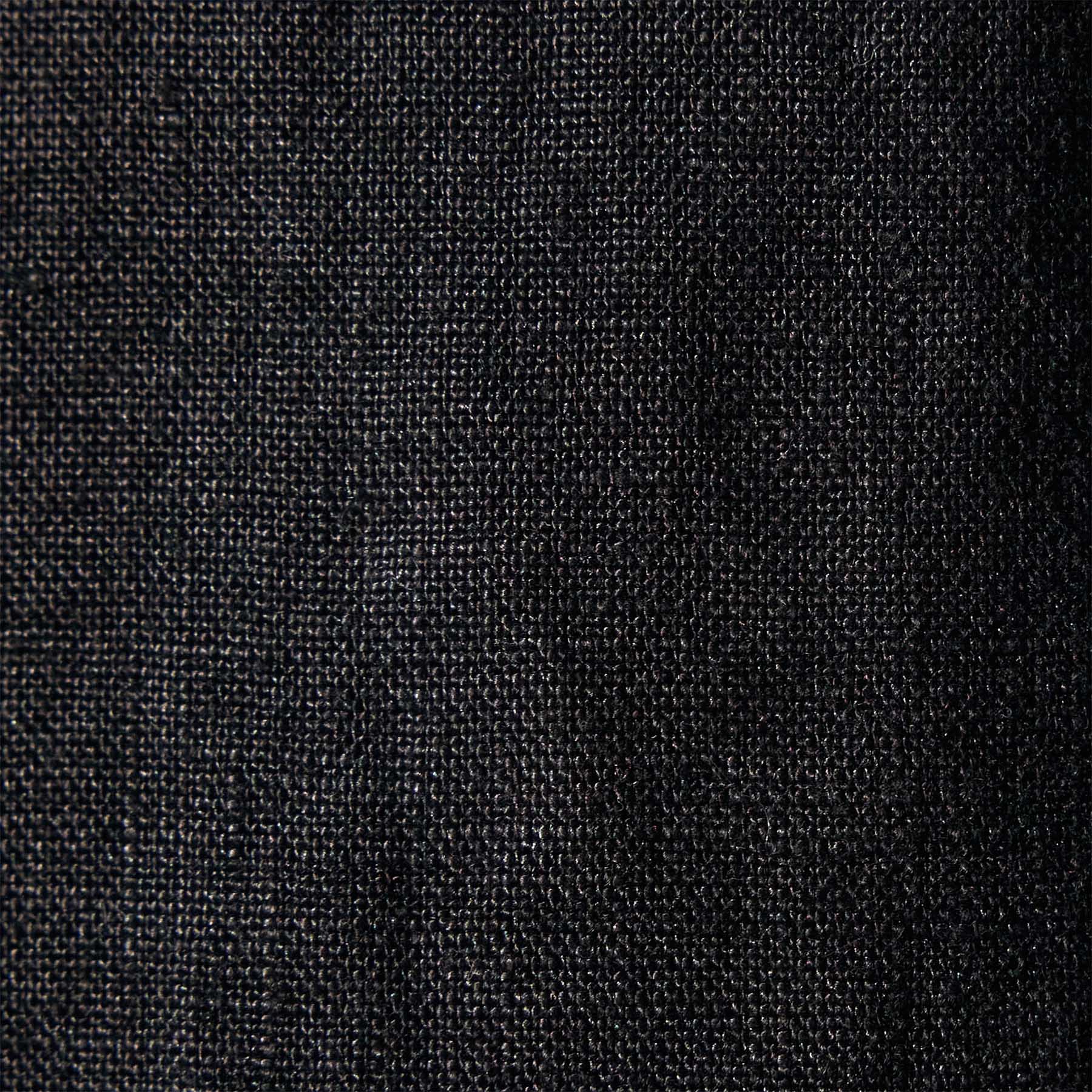Lightweight Linen Wide Leg Pant - Black - Image 5