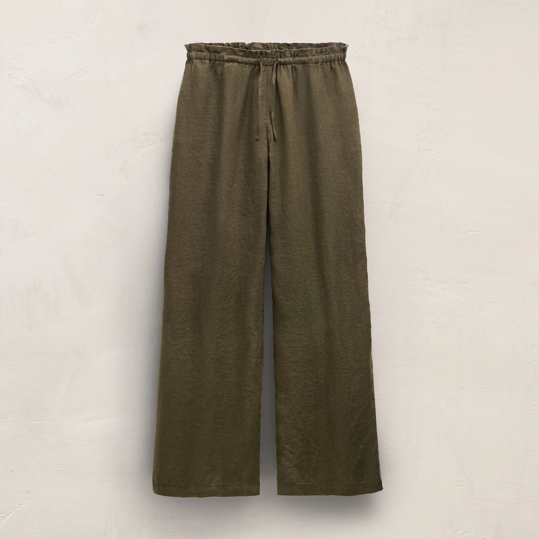 Linen Pant - Army Green - Image 2