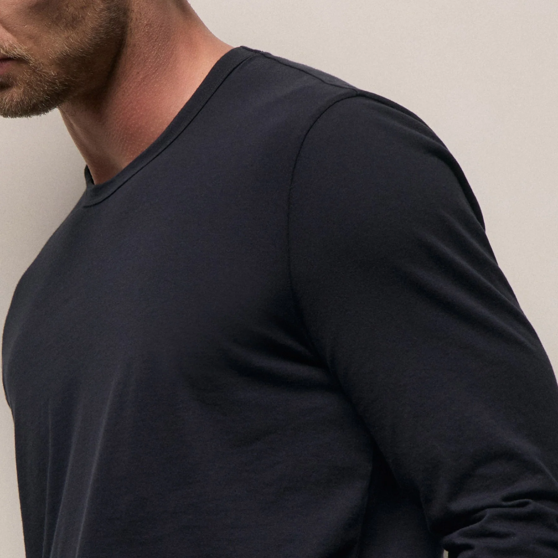 Long Sleeve Crew Neck - Deep - Image 3