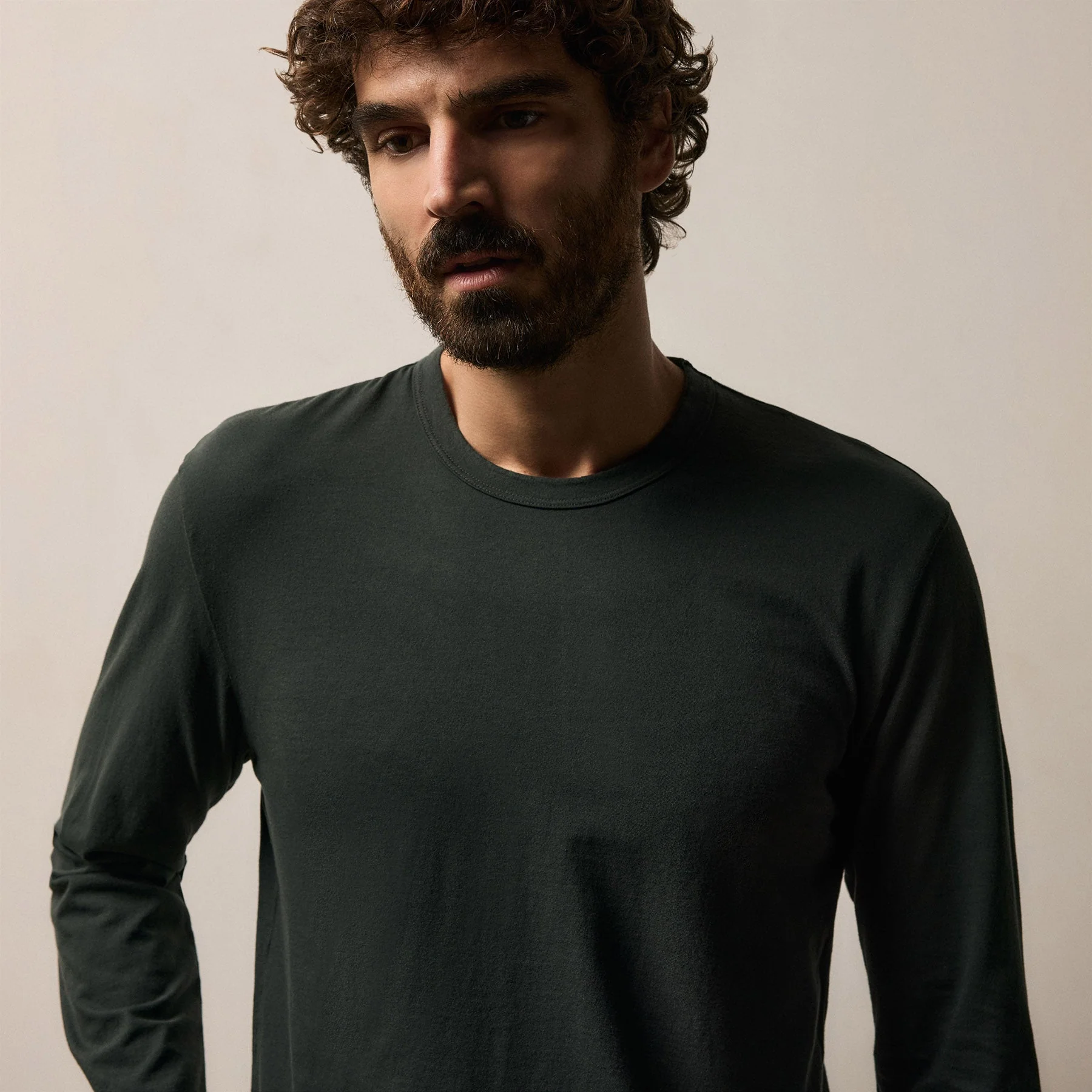Long Sleeve Crew Neck - Fern - Image 3