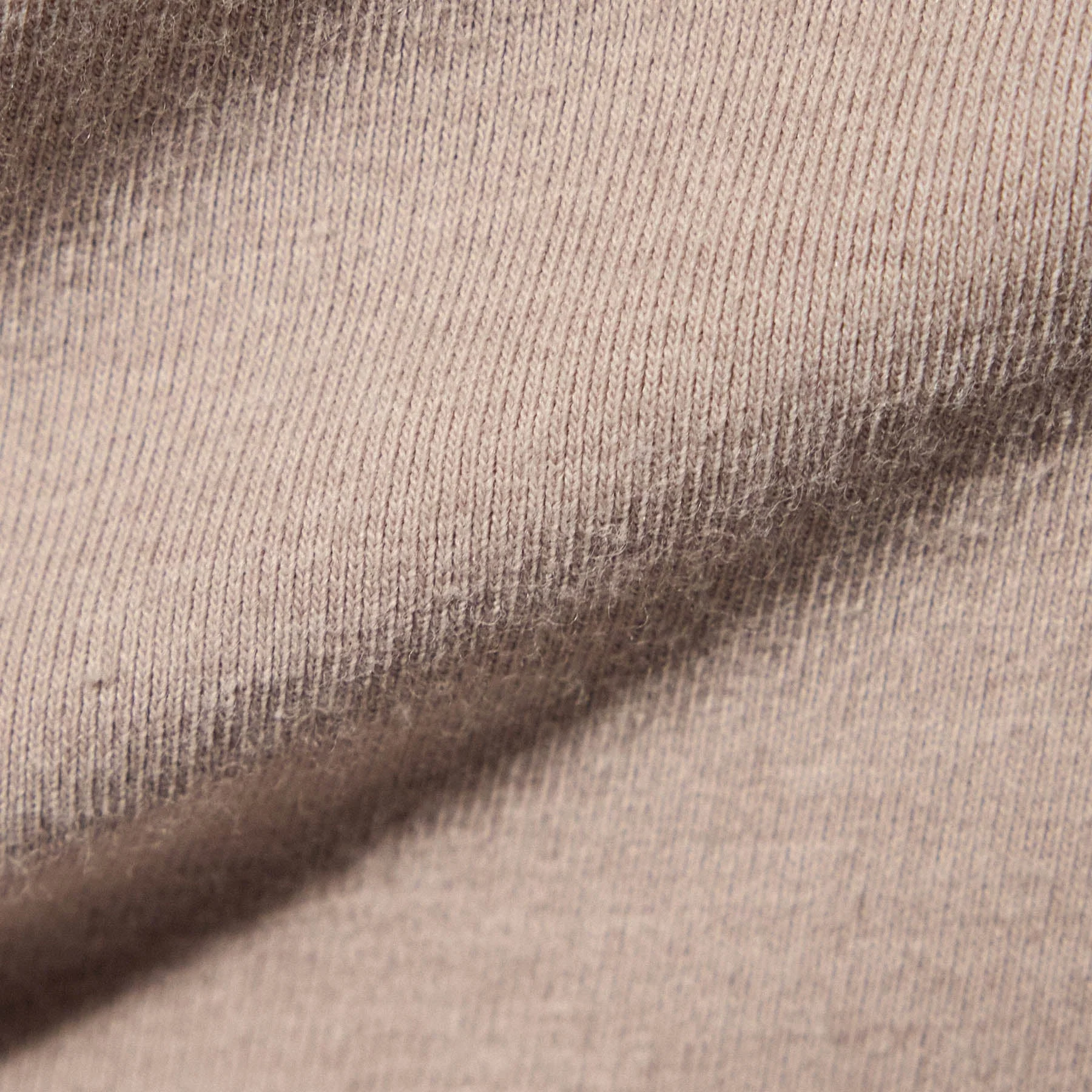 Long Sleeve Cropped Tee - Nude - Image 5