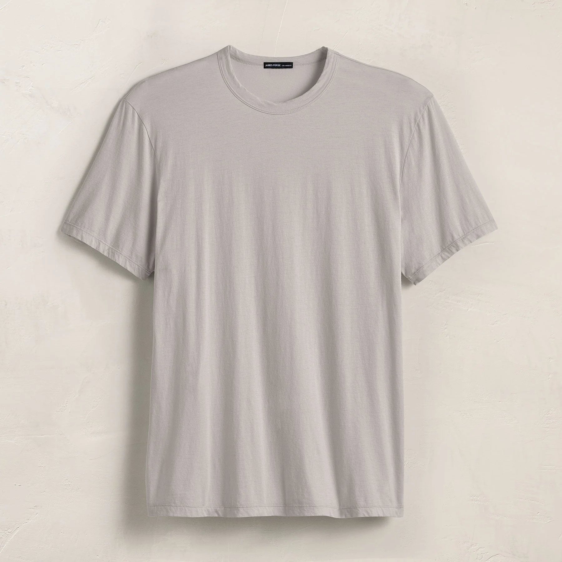 Luxe Lotus Jersey Tee - Silver