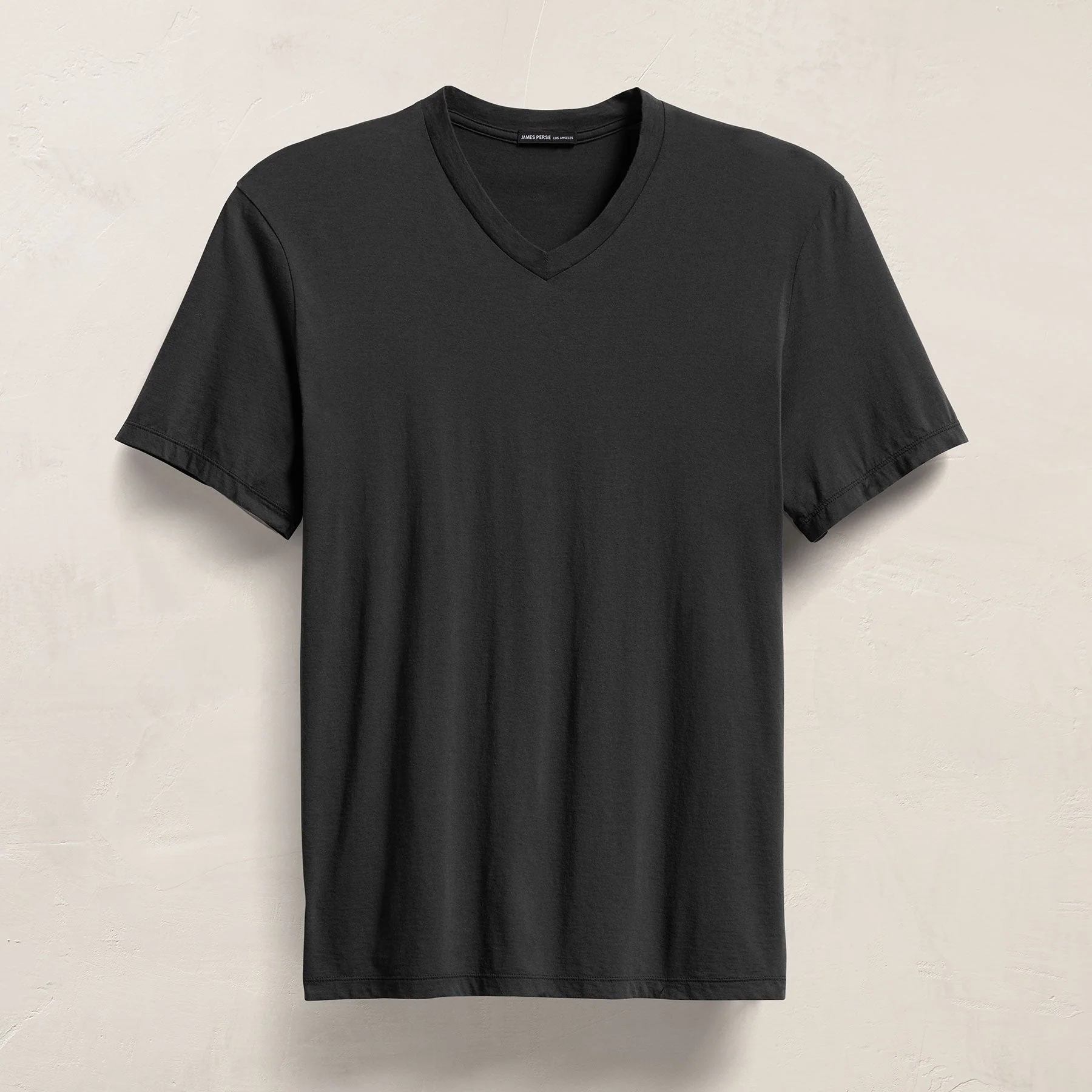 3 Pack Luxe Lotus Jersey V Neck Tee - Black/White/Carbon - Image 4
