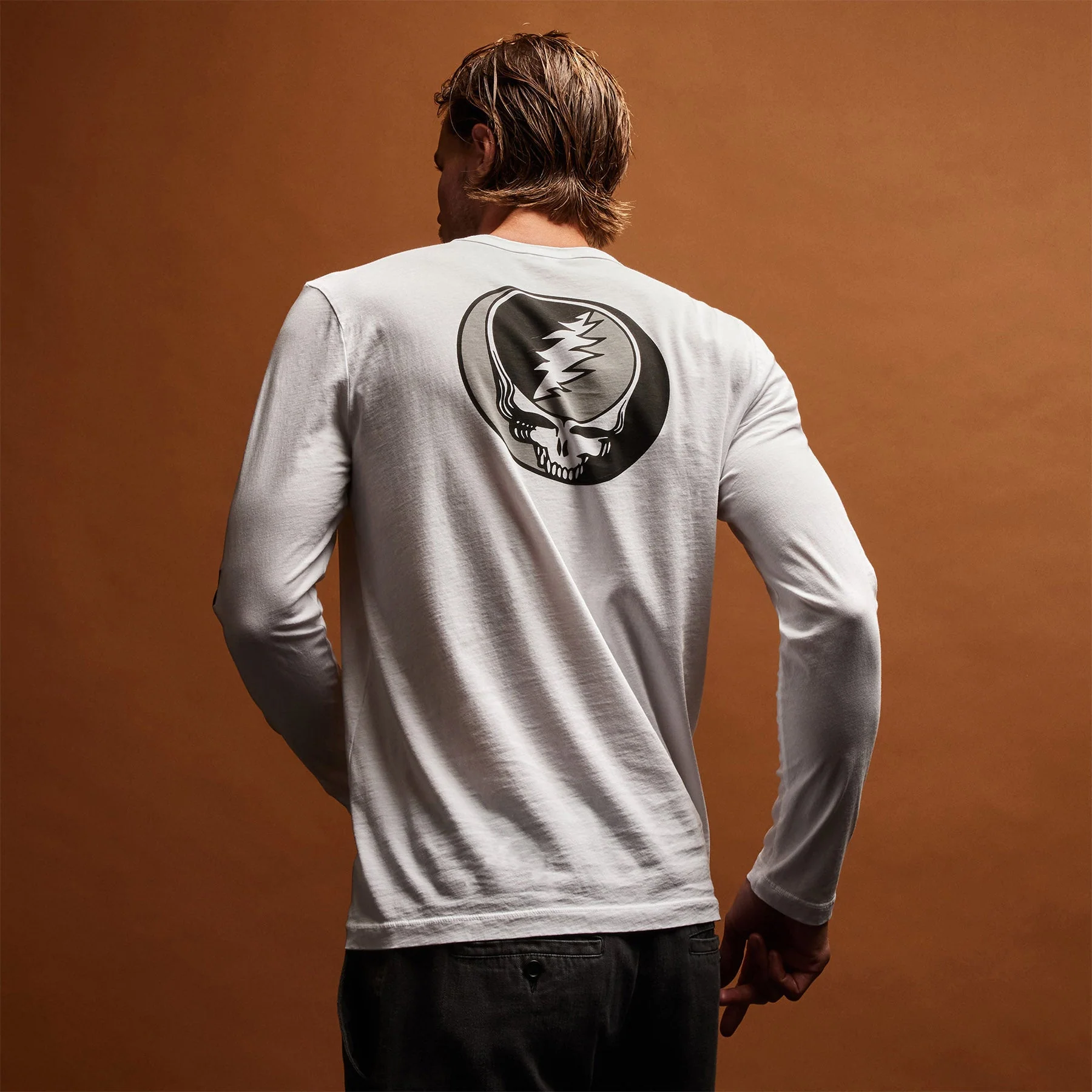 Men's Grateful Dead Long Sleeve T Set - Comet/White/Black - Image 3