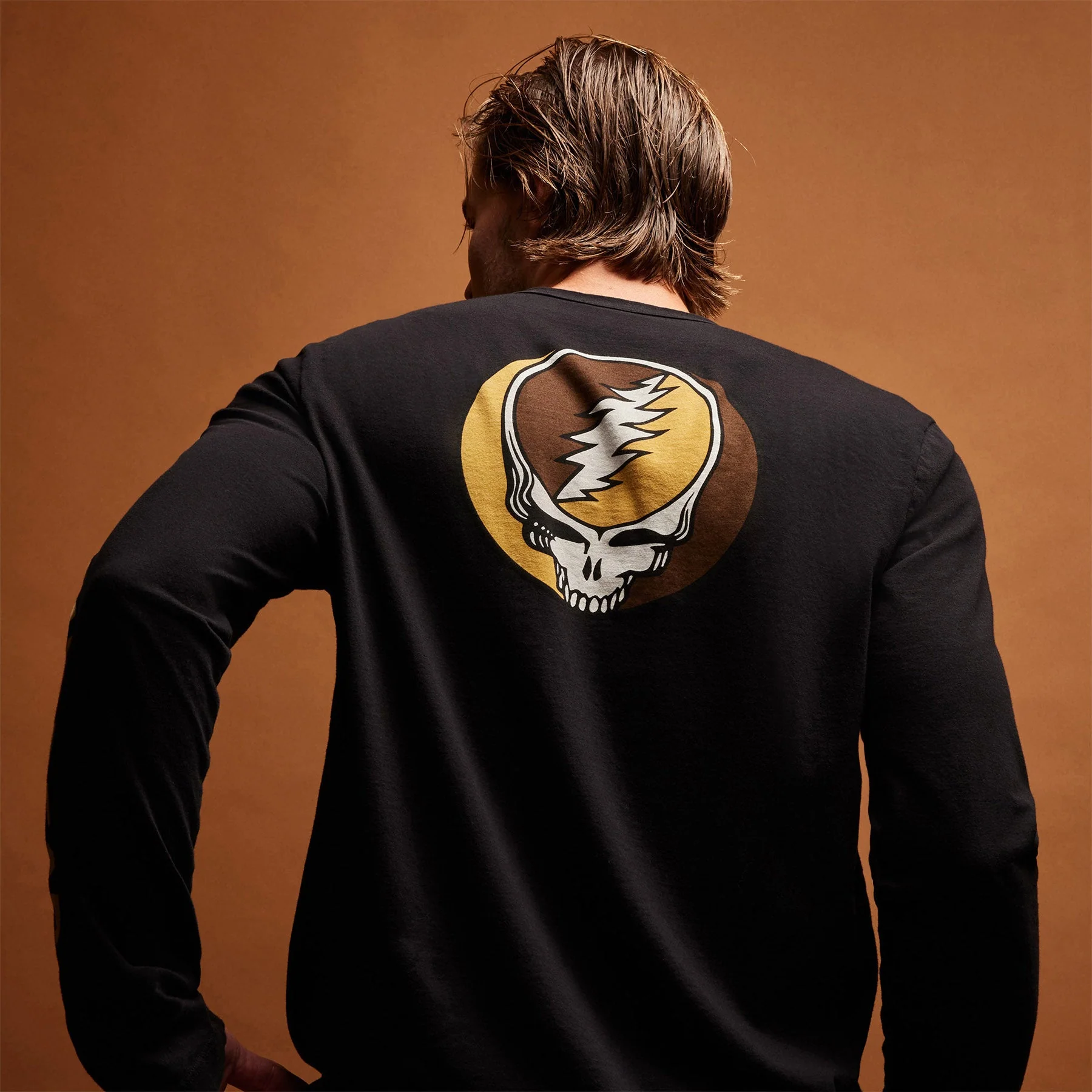 Men's Grateful Dead Long Sleeve T Set - Comet/White/Black - Image 4