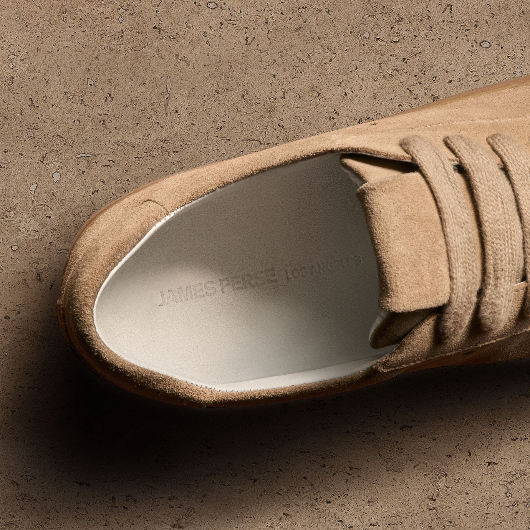 Men's Suede Retro Sneaker - Cappuccino - Image 3
