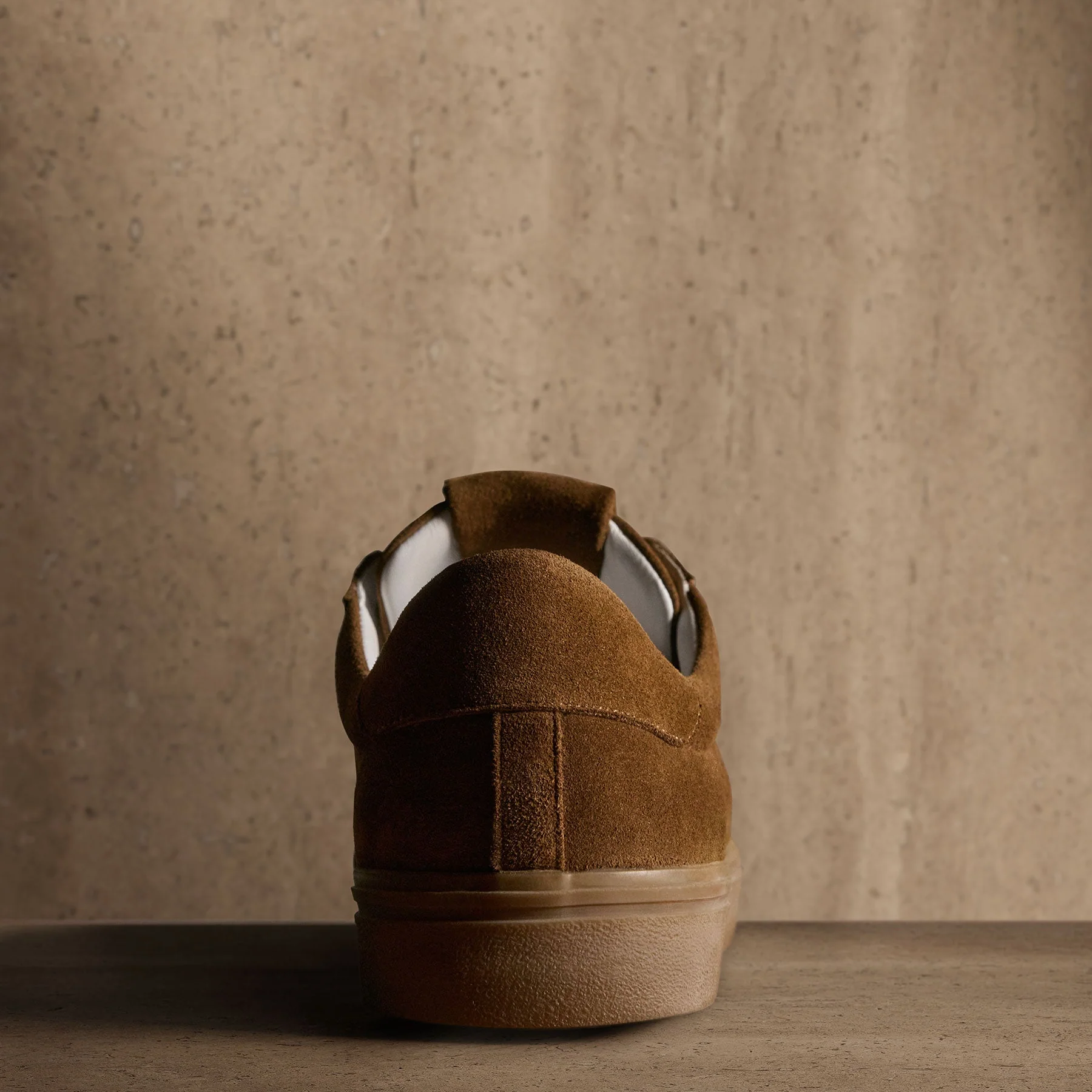 Men's Suede Retro Sneaker - Tabacco - Image 4