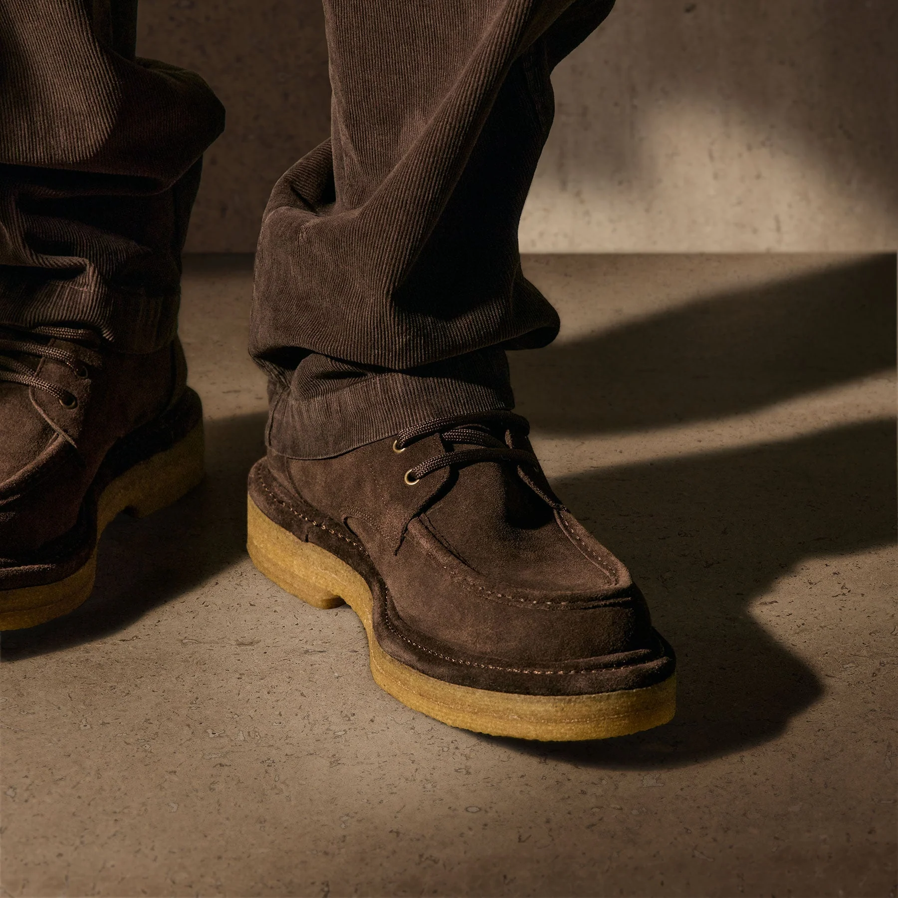 Men's Suede Work Boot - Cafe - Image 2