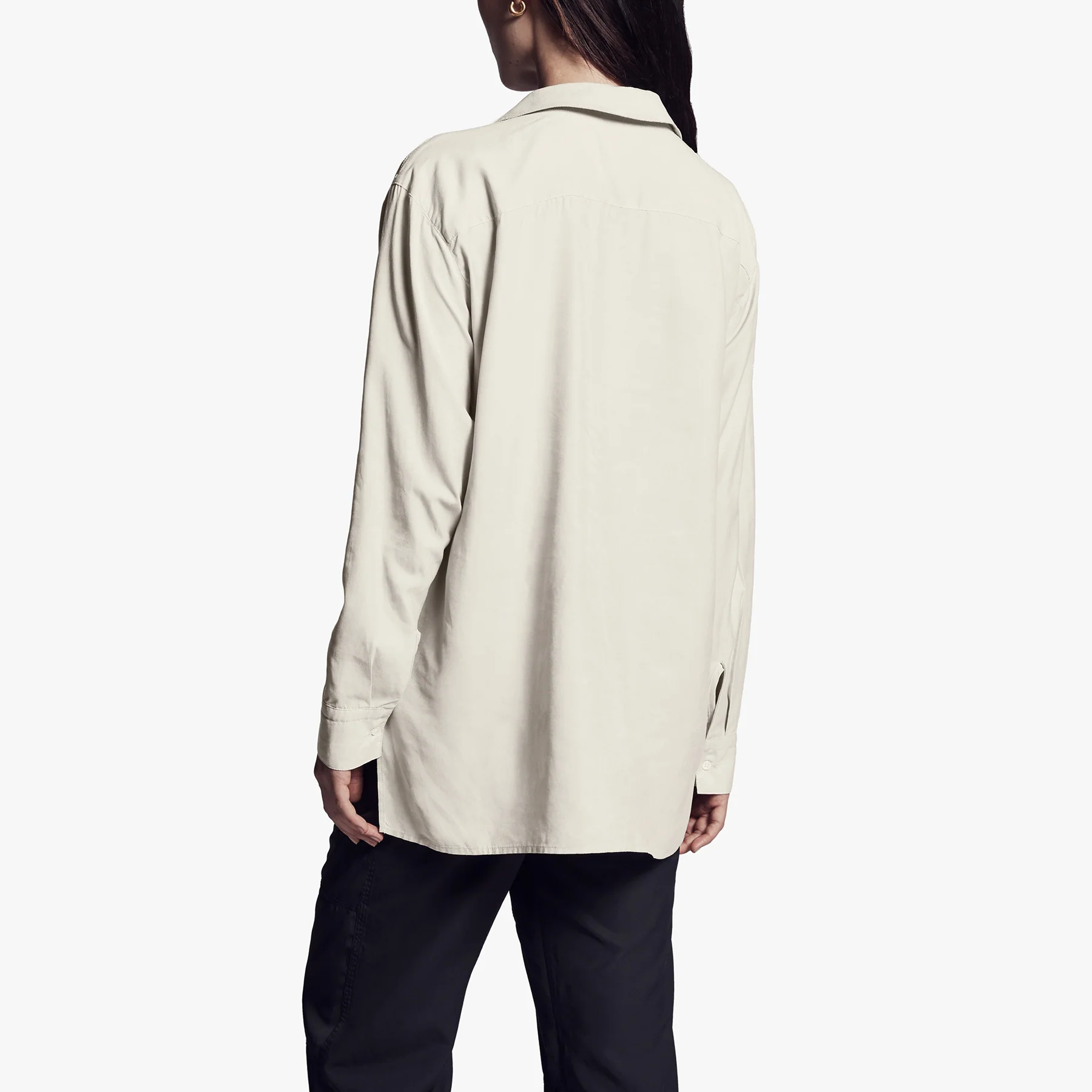 Micro Suede Shirt - Alabaster - Image 3