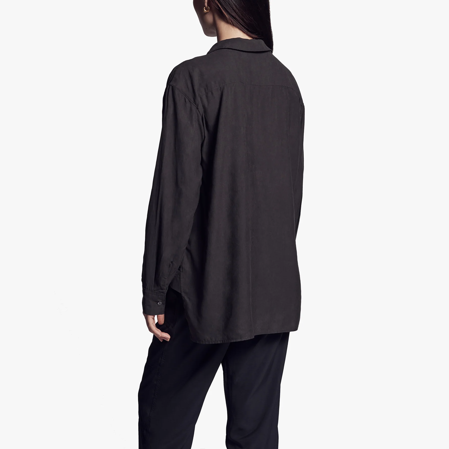 Micro Suede Shirt - Carbon - Image 5