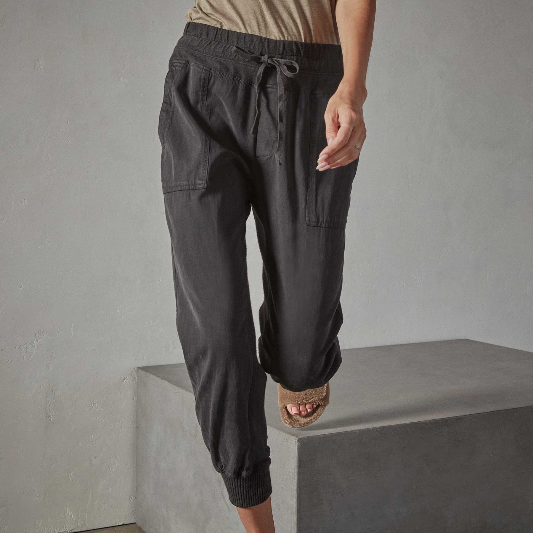 Mixed Media Pant - Carbon - Image 3