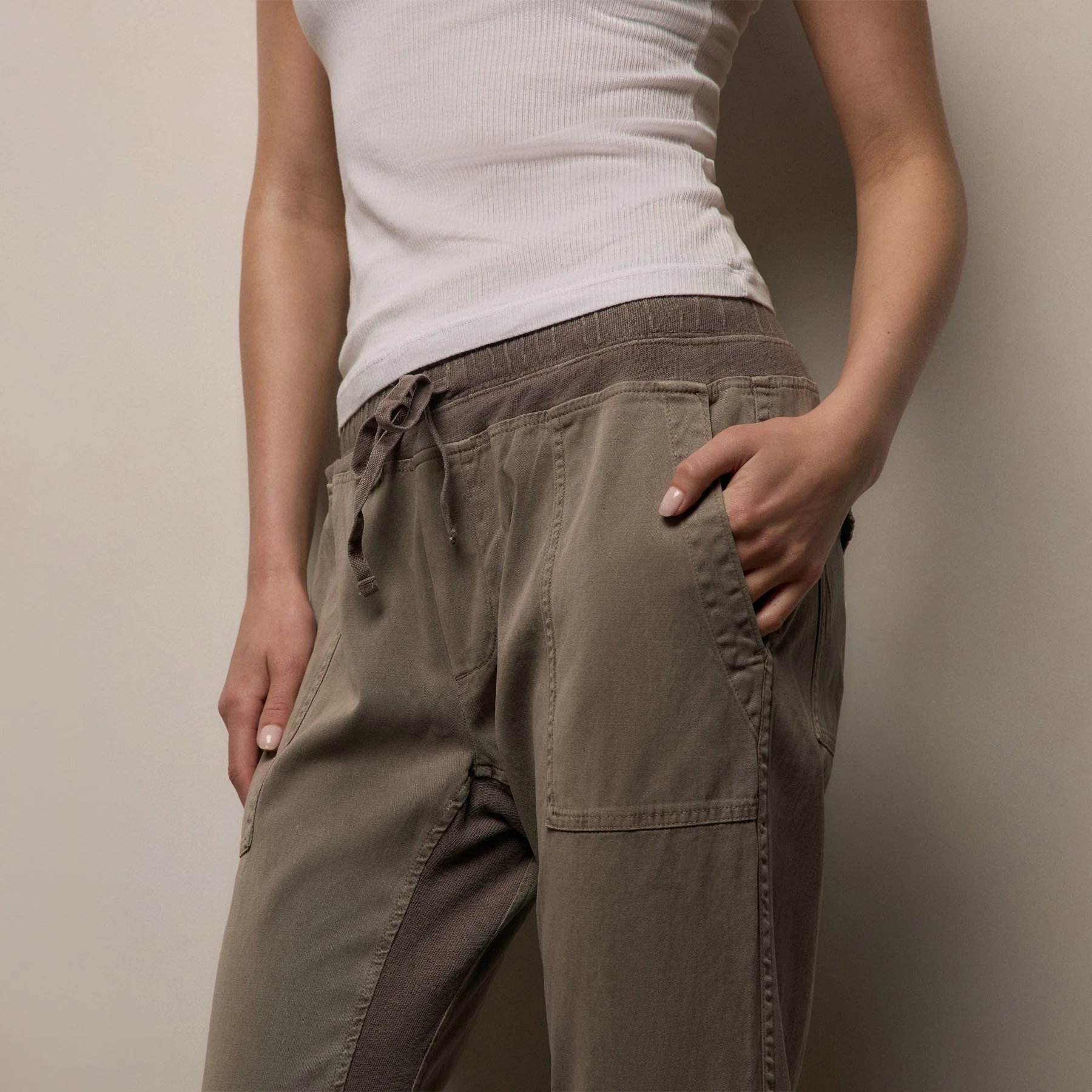 Mixed Media Pant - Coyote - Image 7