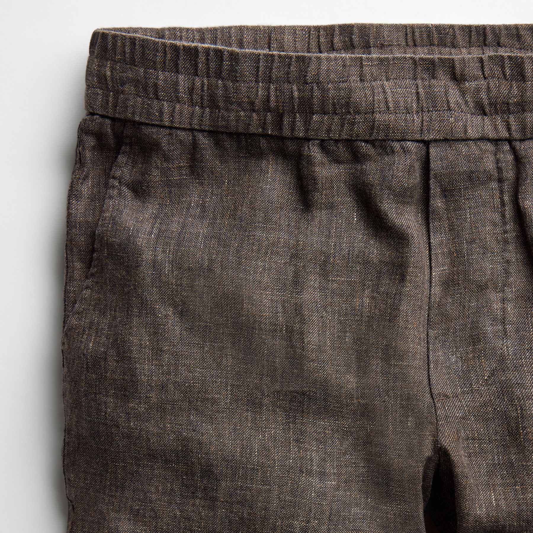 Montecito Linen Pant - Bark - Image 7