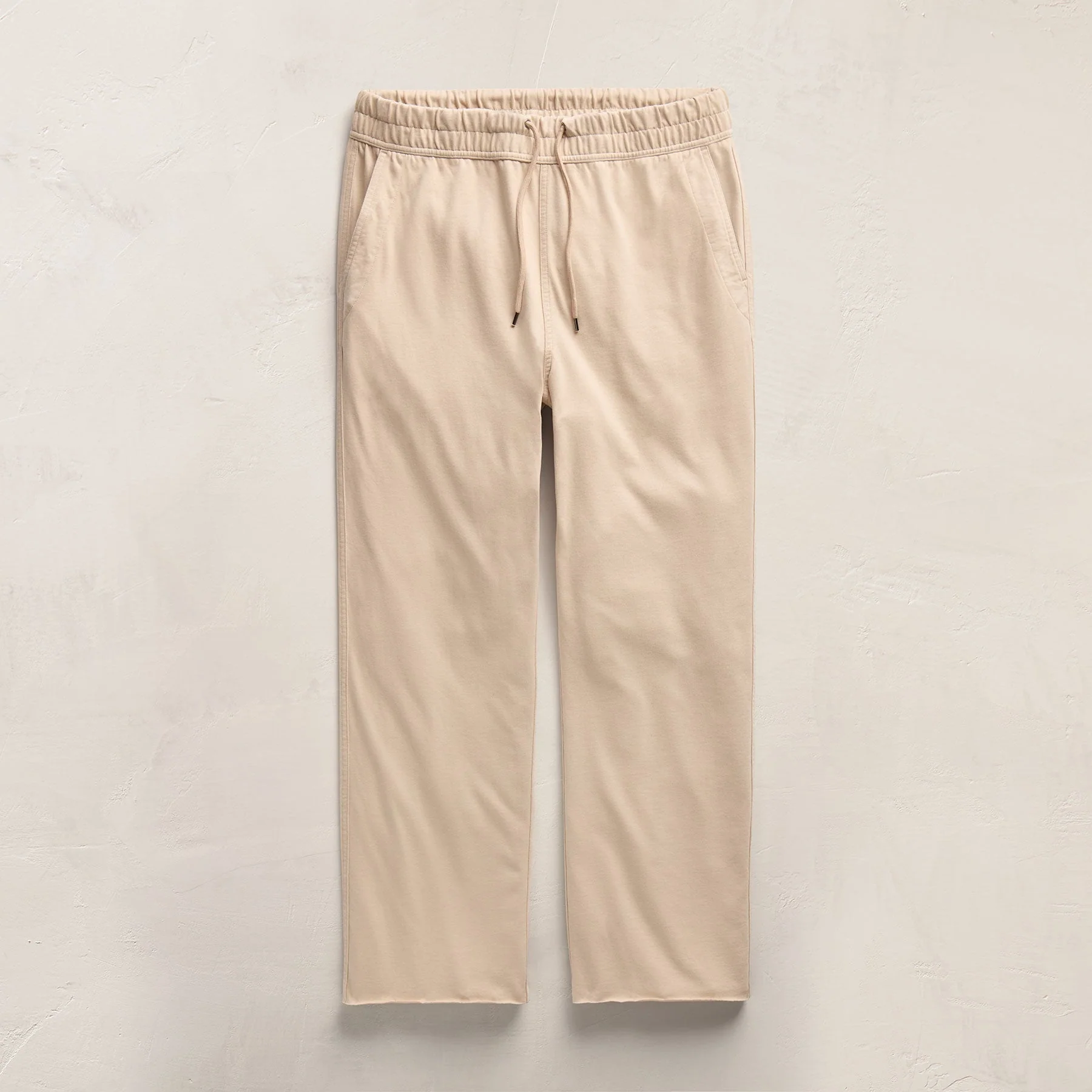 Organic Sueded Jersey Sweat Pant - Stone - Image 2
