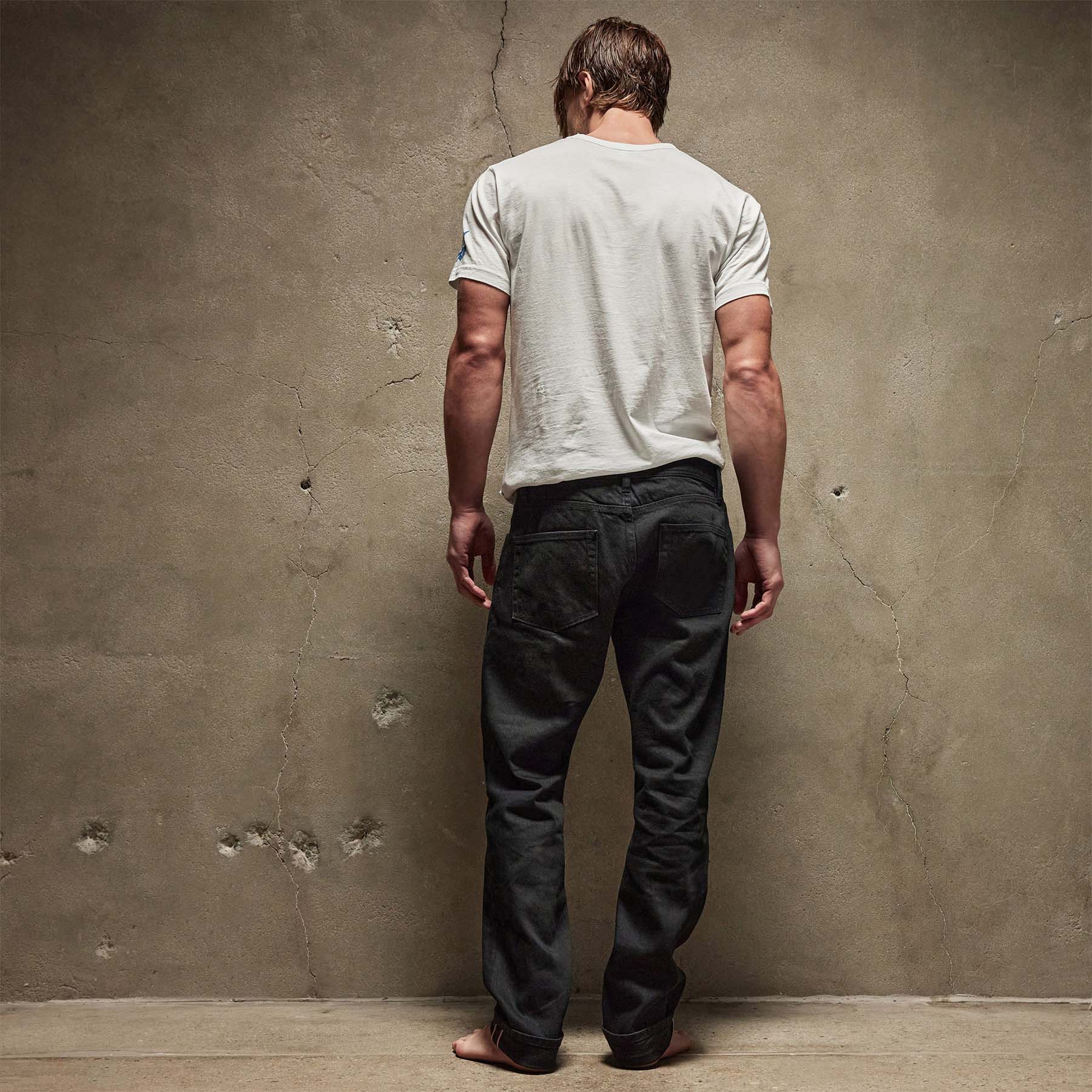 Selvedge Pacific Jean - Black - Image 4