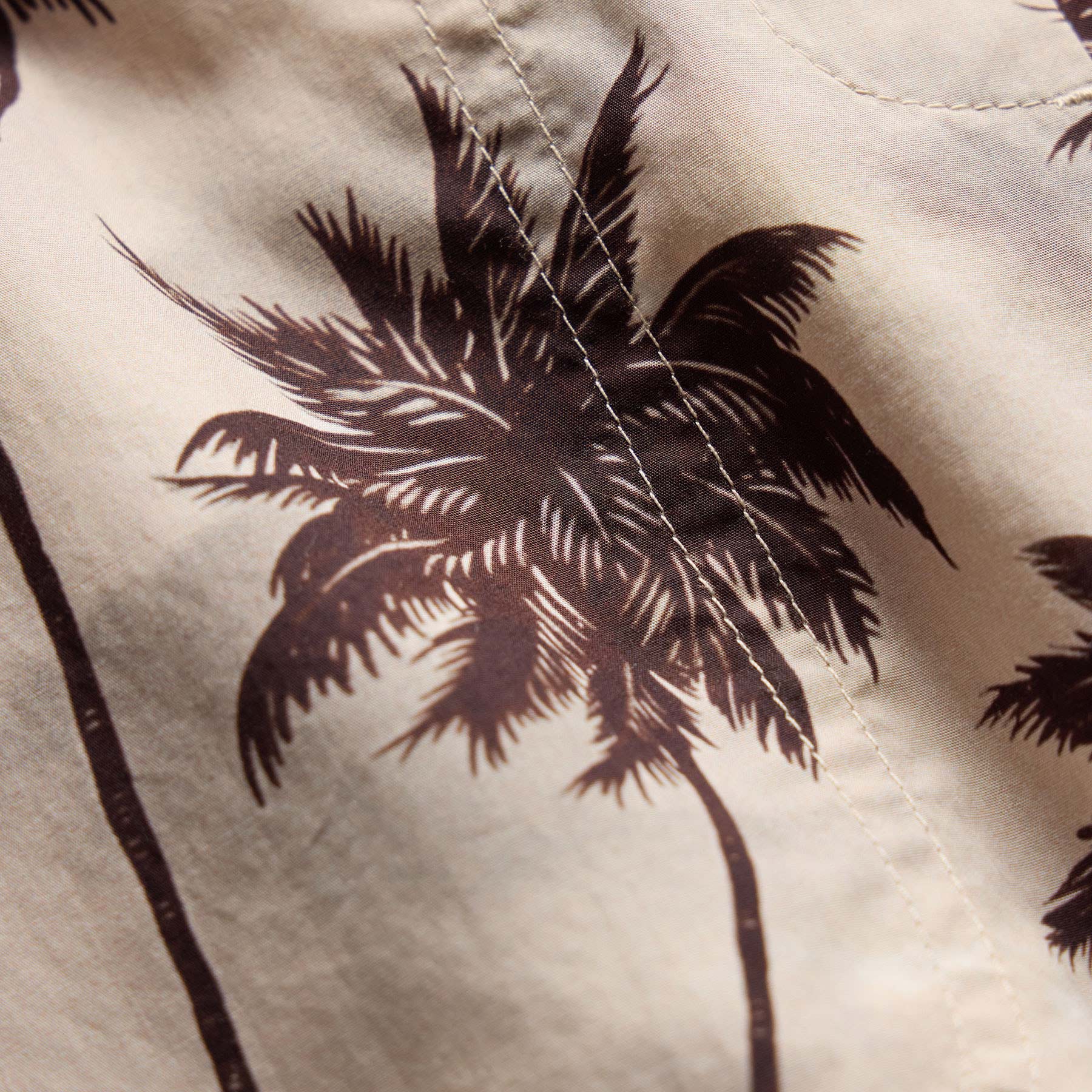Palm Printed Boxer Short - Stone - Image 8