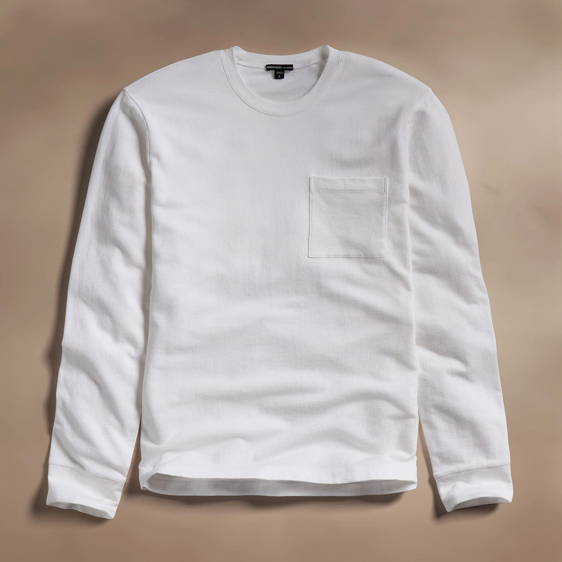 Palm Tree Embroidered Sweatshirt - White/White - Image 3