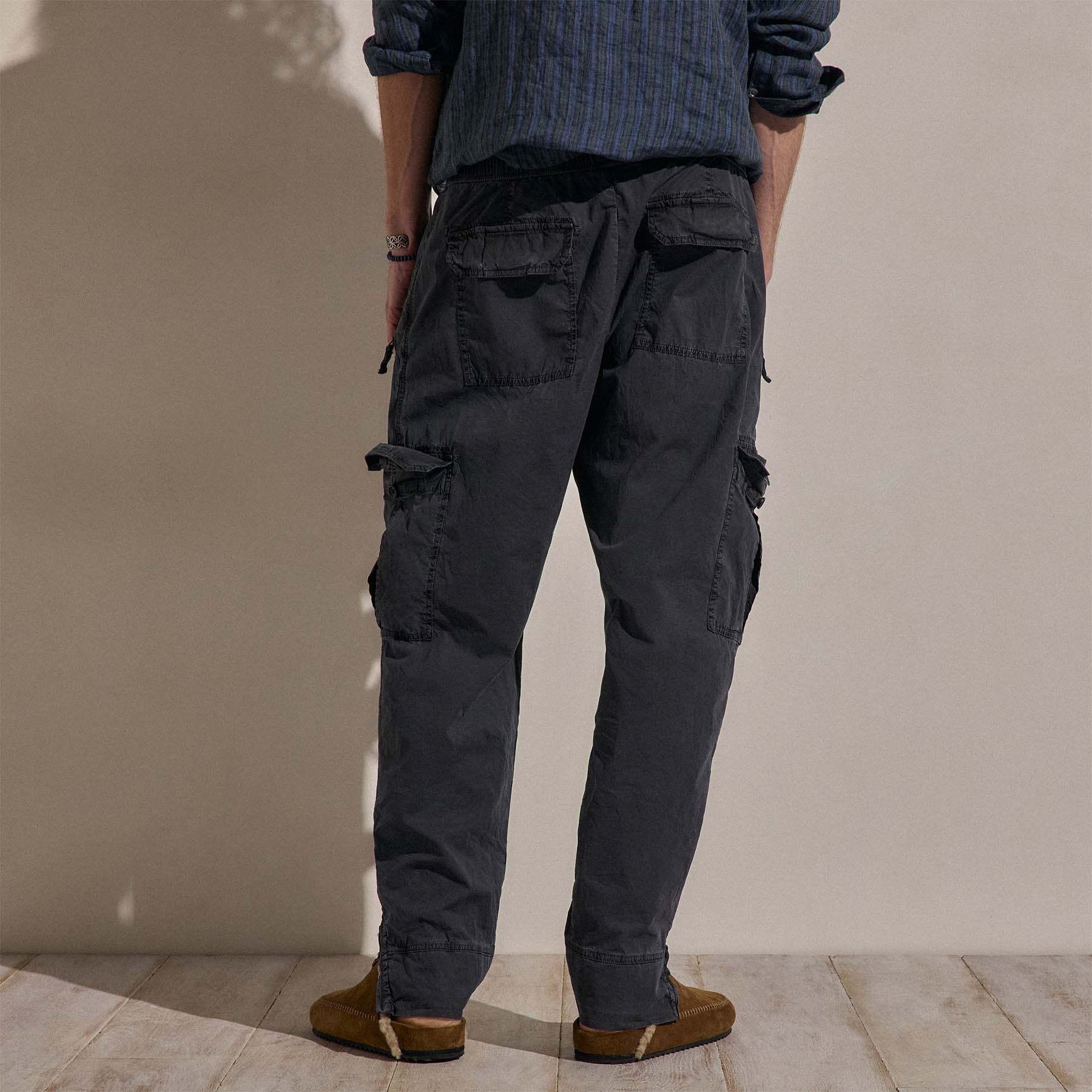Parachute Poplin Cargo - Blue Noir Pigment - Image 3