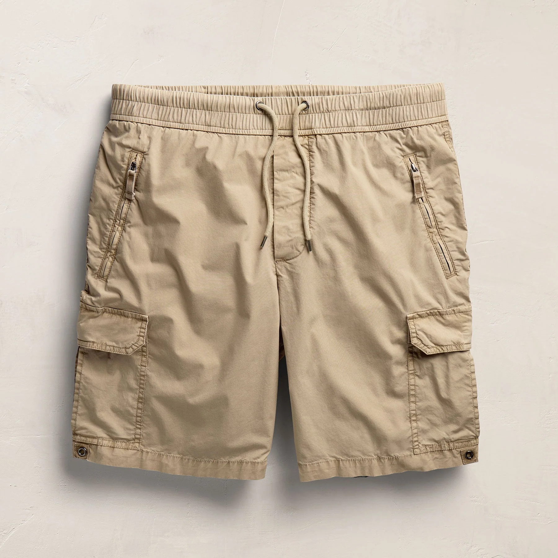 Parachute Poplin Cargo Short - Light Khaki Pigment - Image 2