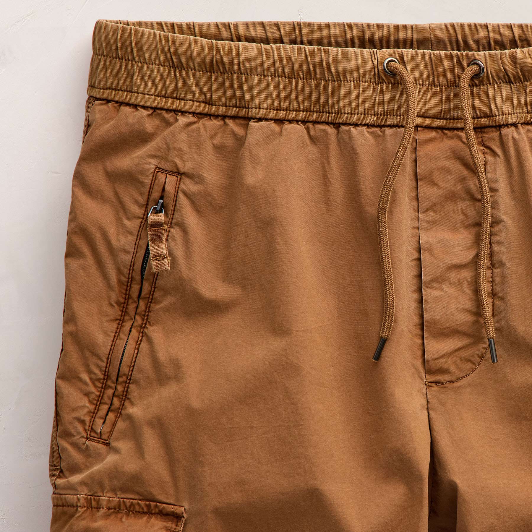 Parachute Poplin Cargo Short - Whiskey Pigment - Image 3