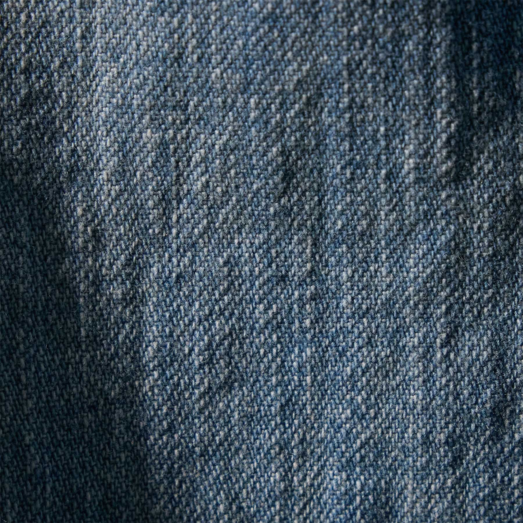 Pleated Denim Pant - Bleach Wash - Image 5