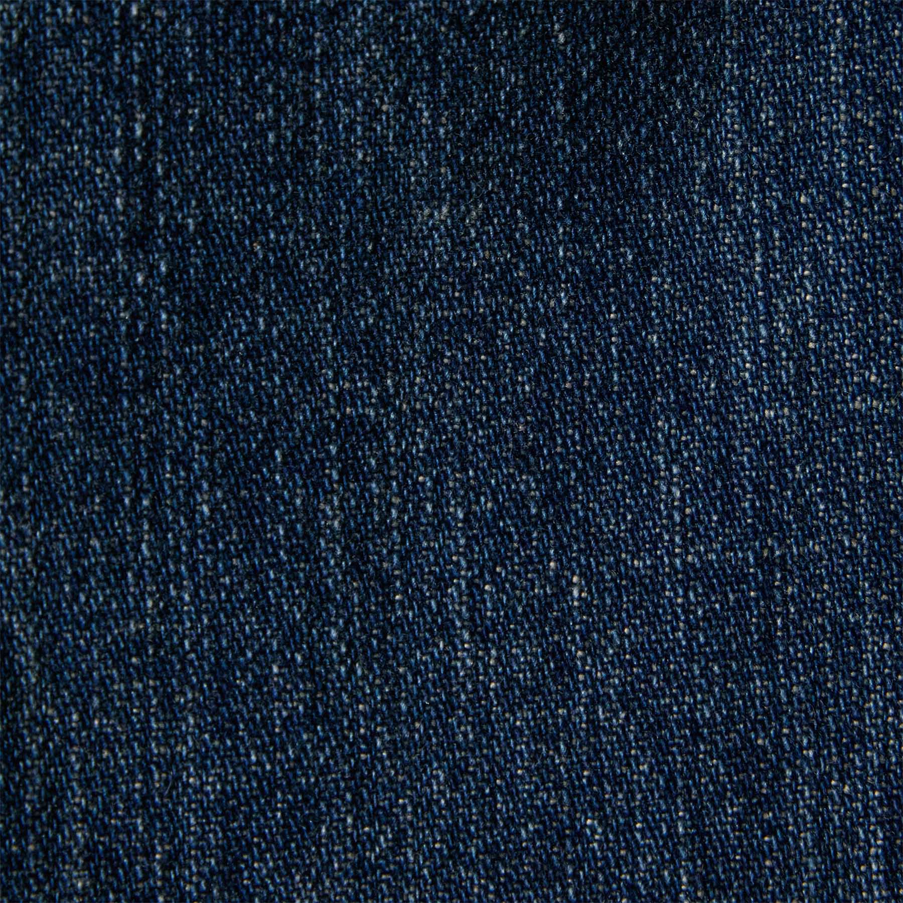 Pleated Denim Pant - Medium Wash - Image 5