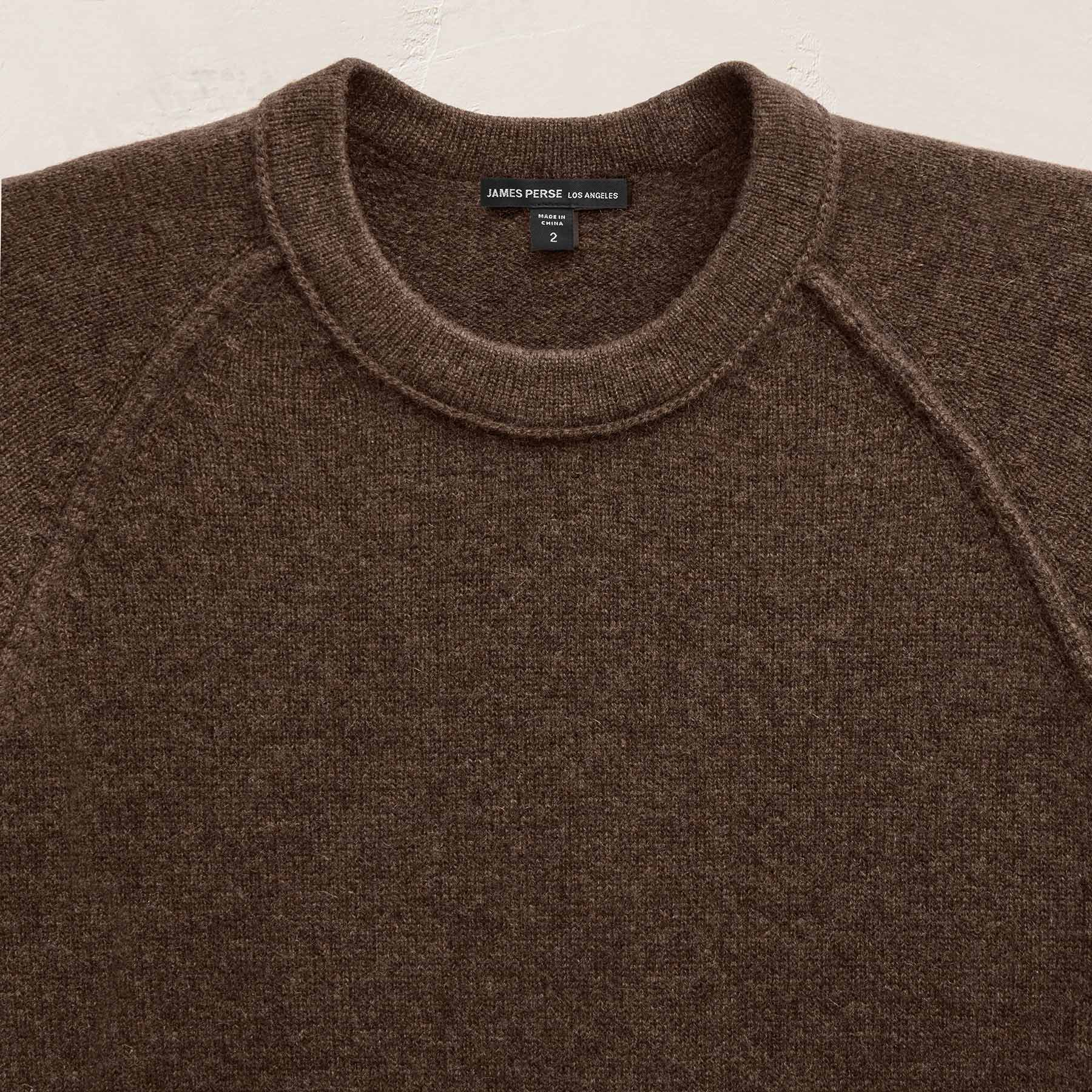 Recycled Cashmere Crew Sweater - Porcupine - Image 3