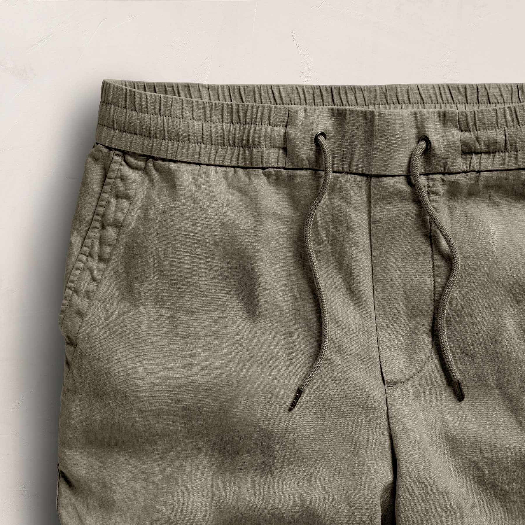 Relaxed Fit Linen Short - Birch Pigment - Image 3