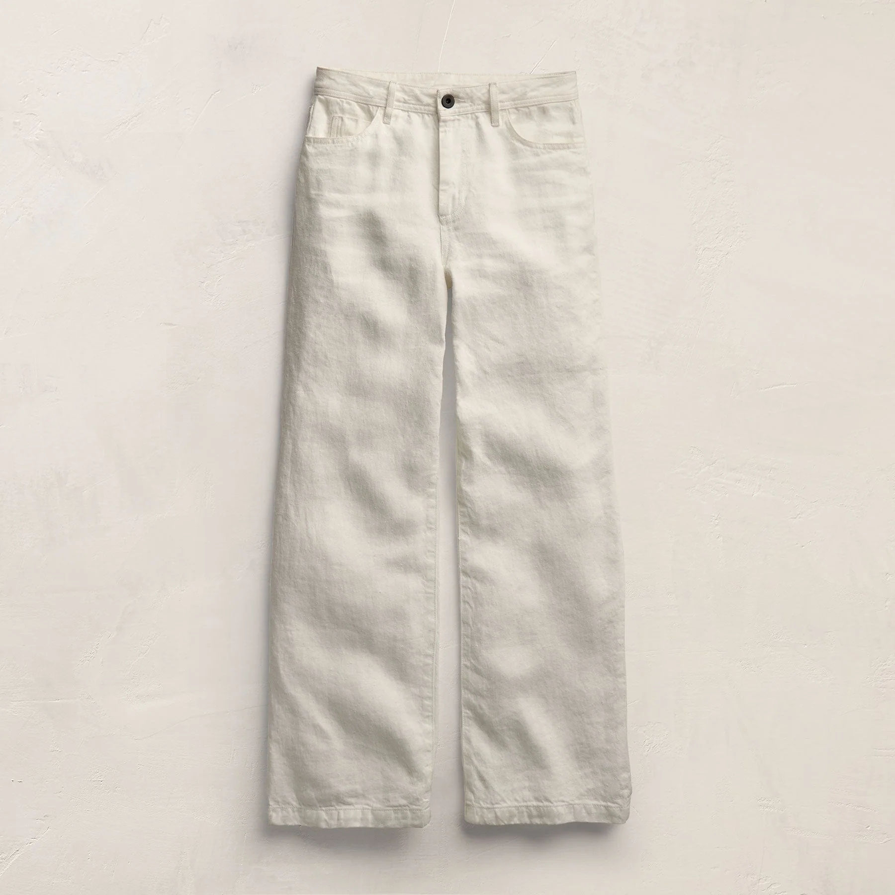 Relaxed Linen Jean - Coastal Cloud - Image 2