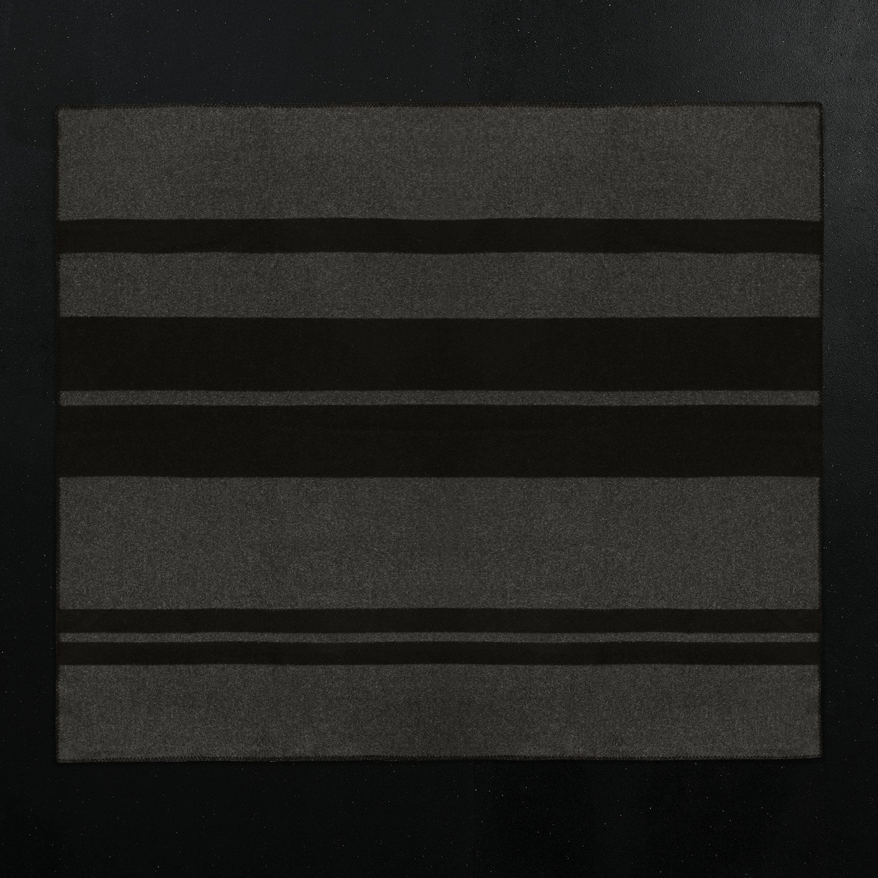 Sarti Striped Throw - Black/Lead - Image 4