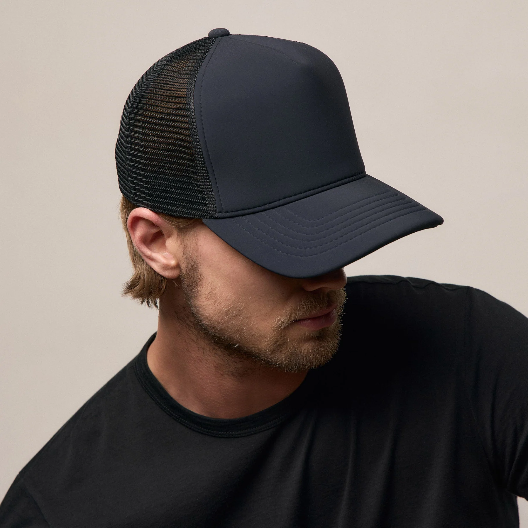 Scuba Trucker Hat - Navy - Image 4