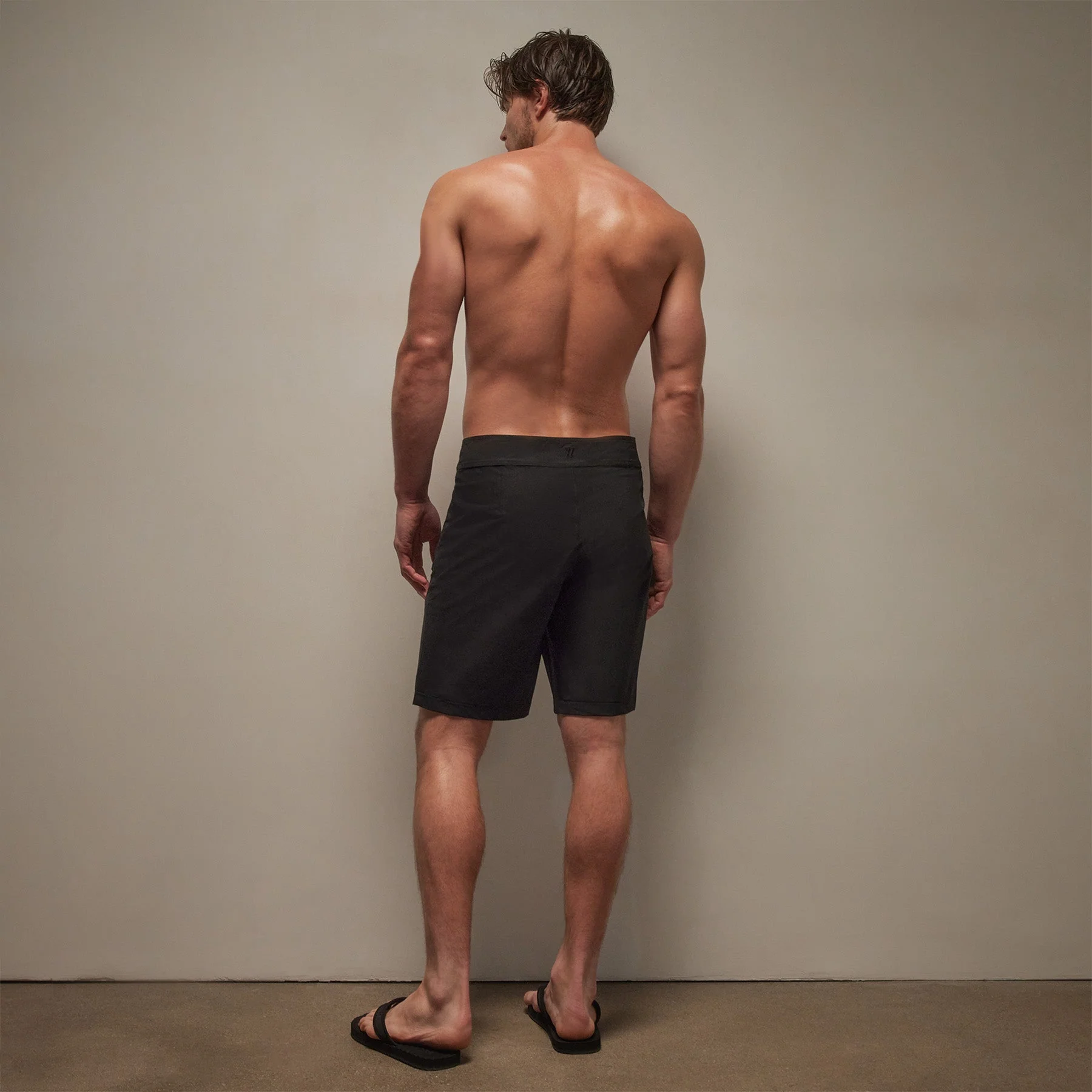 Scuba Zip Boardshort - Black - Image 4