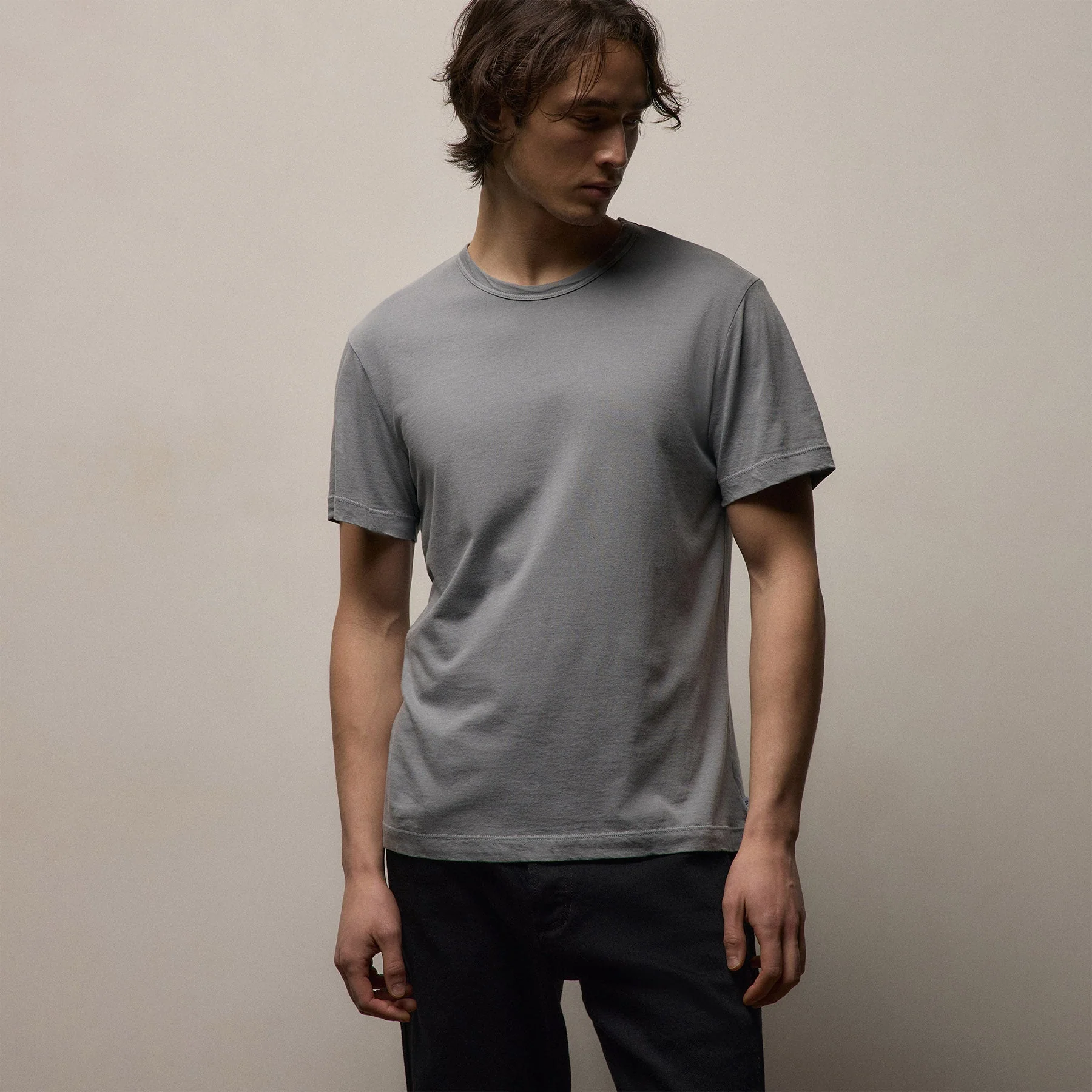 Short Sleeve Crew Neck - Ore Pigment - Image 4