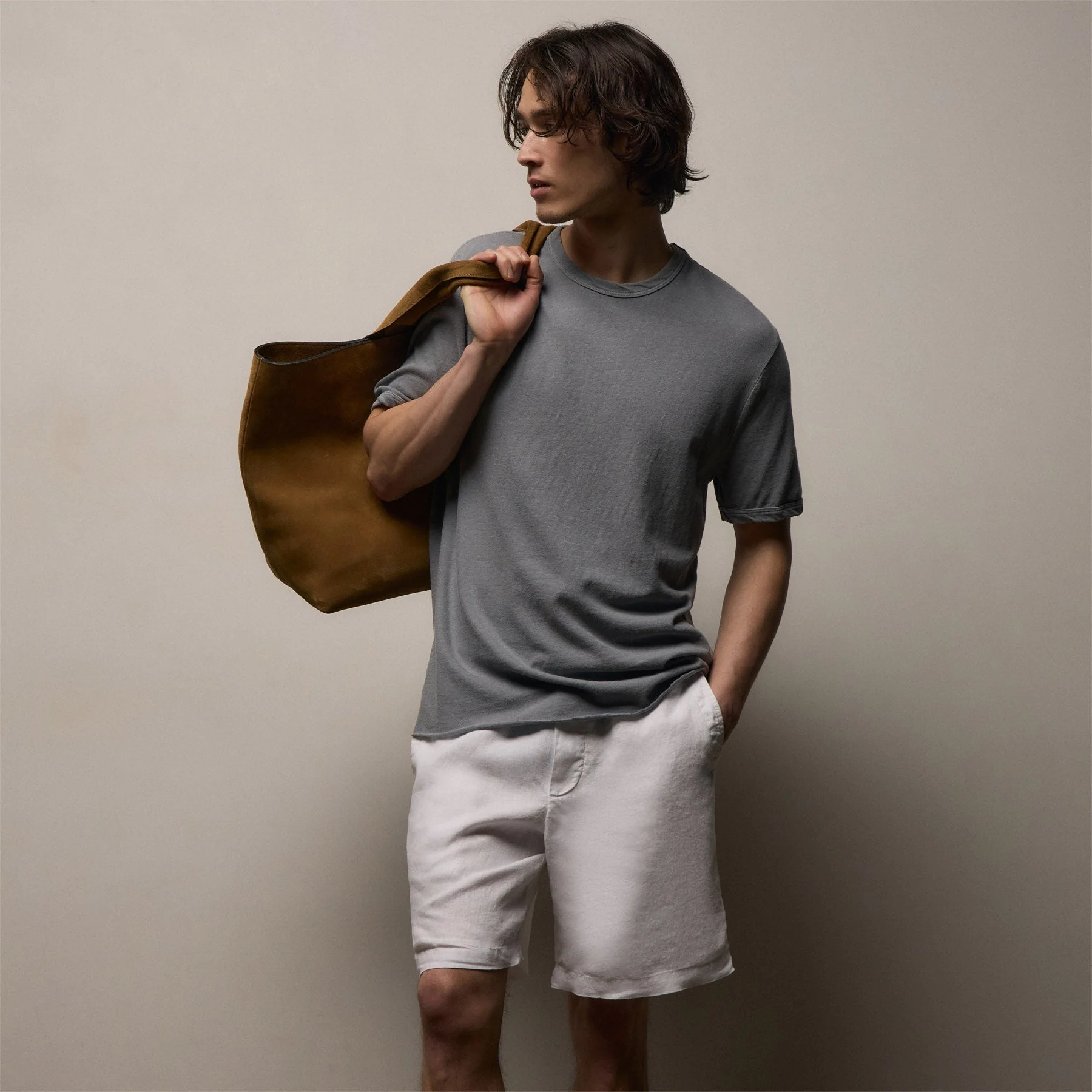 Slub Jersey Short Sleeve Crew - Ore Pigment - Image 5