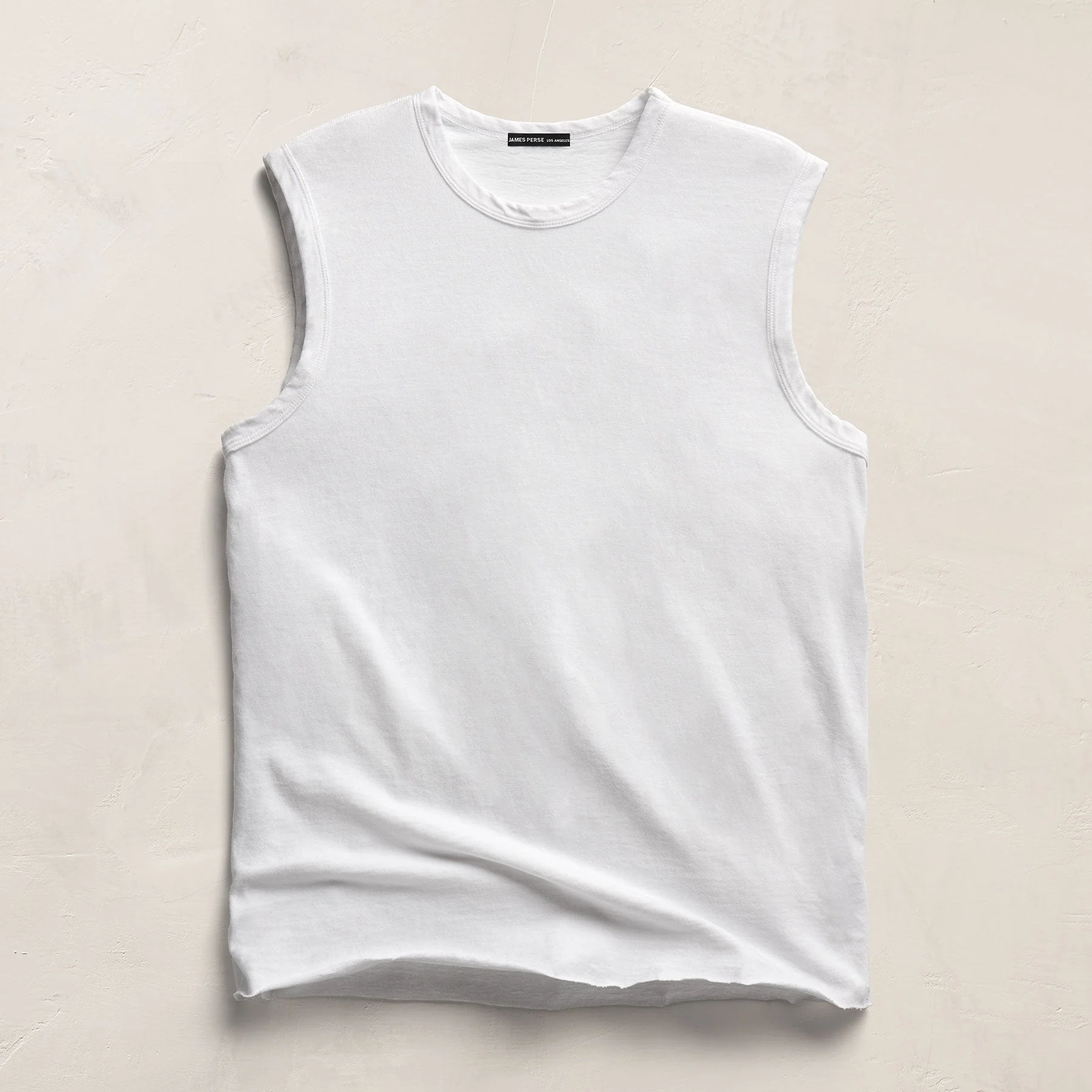 Slub Jersey Tank - White - Image 2