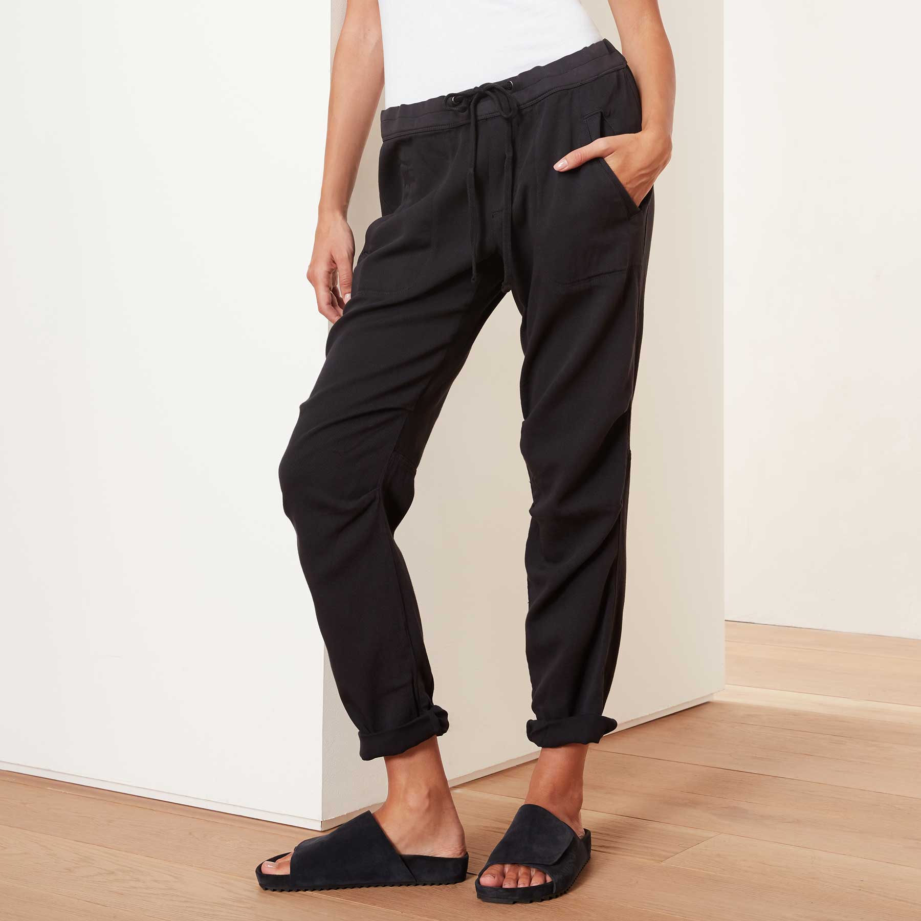 Soft Drape Pant - French Navy