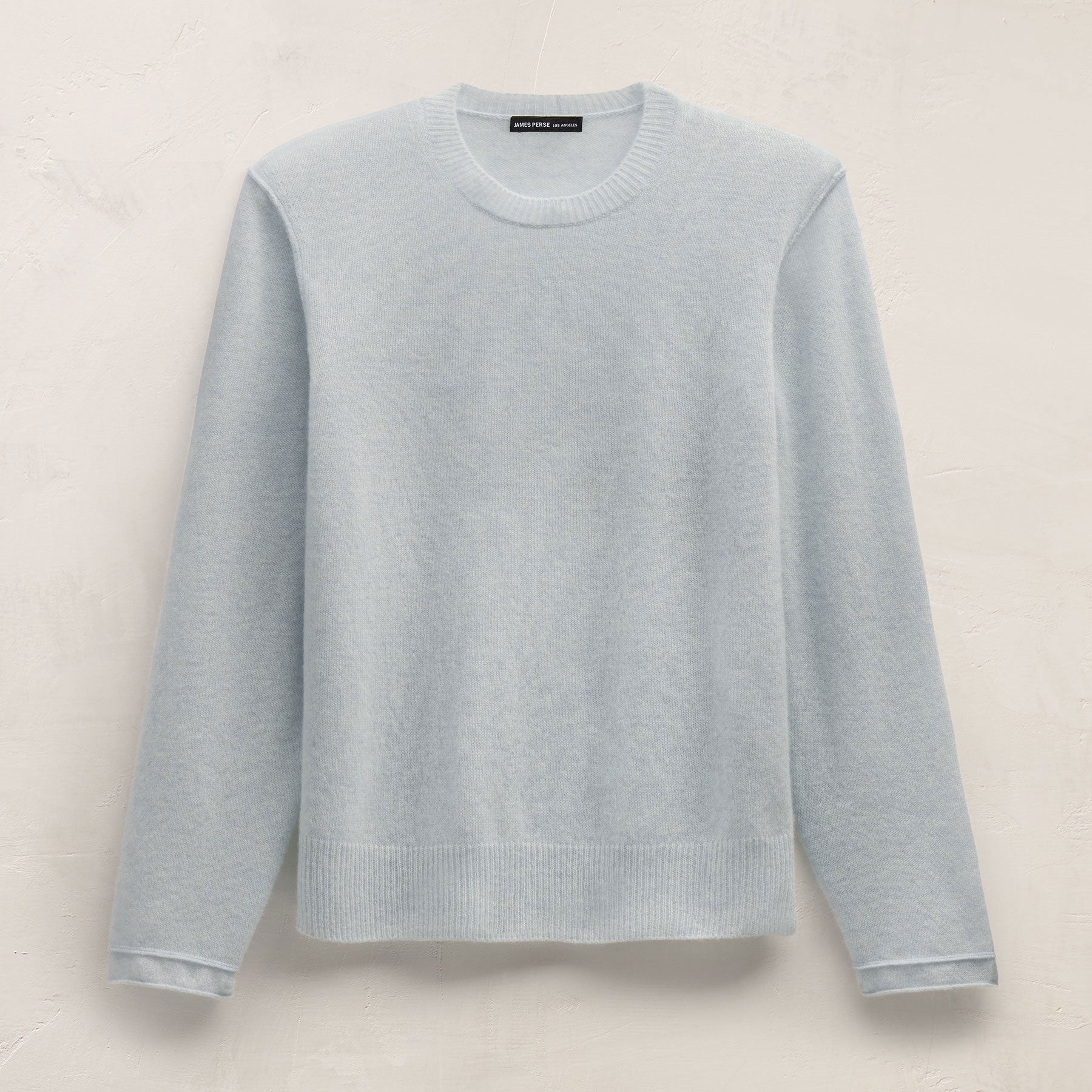 Soft Featherweight Cashmere Crew - Grey Glacier - Image 2