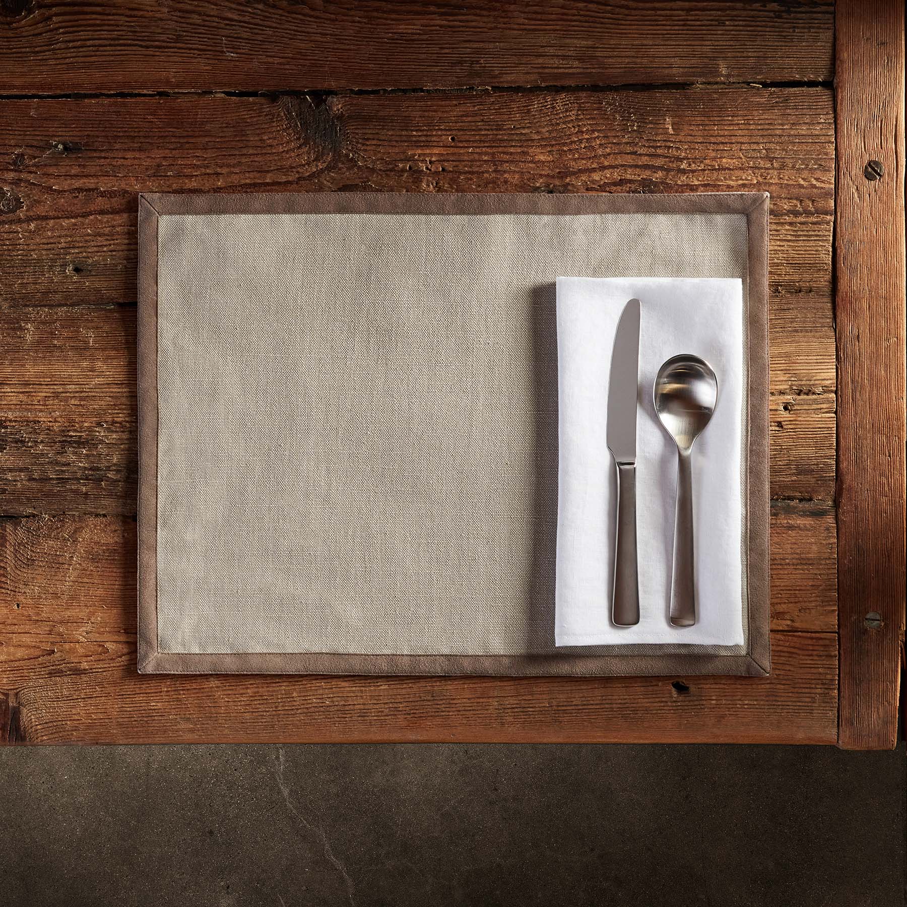 Solid Linen Table Napkin - White - Image 3