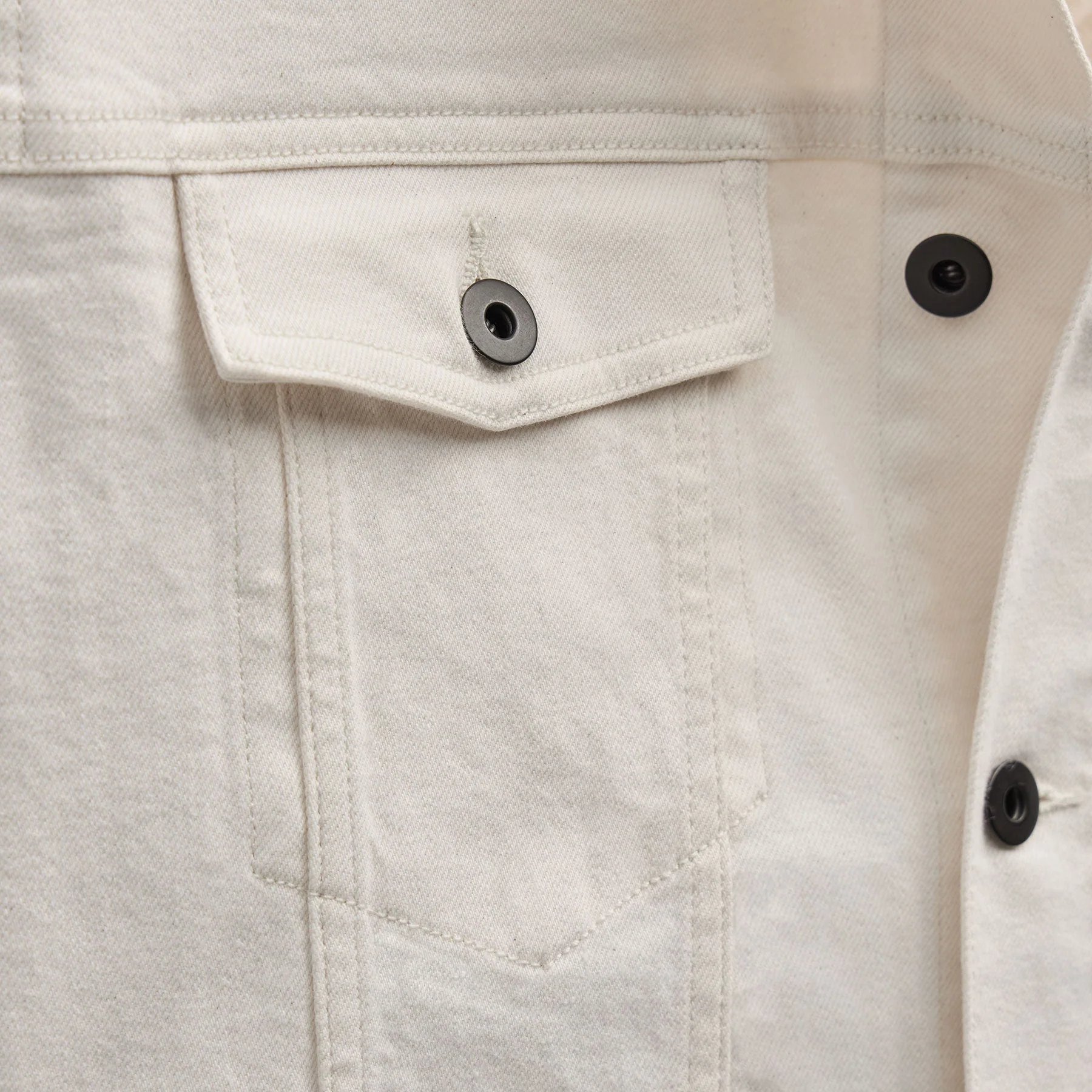 Stretch Denim Jacket - Coastal Cloud - Image 9