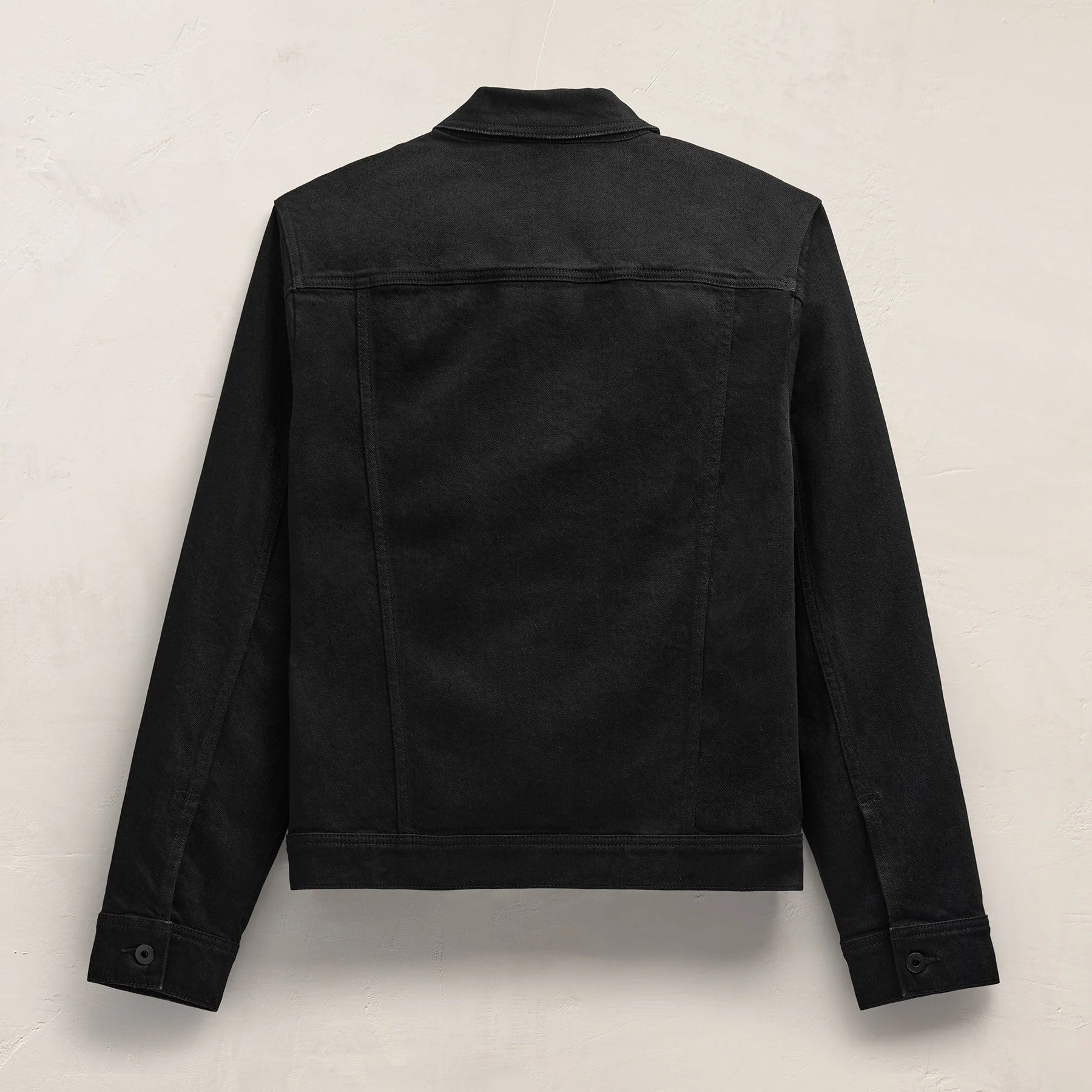 Stretch Denim Jacket - Night Palms - Image 10