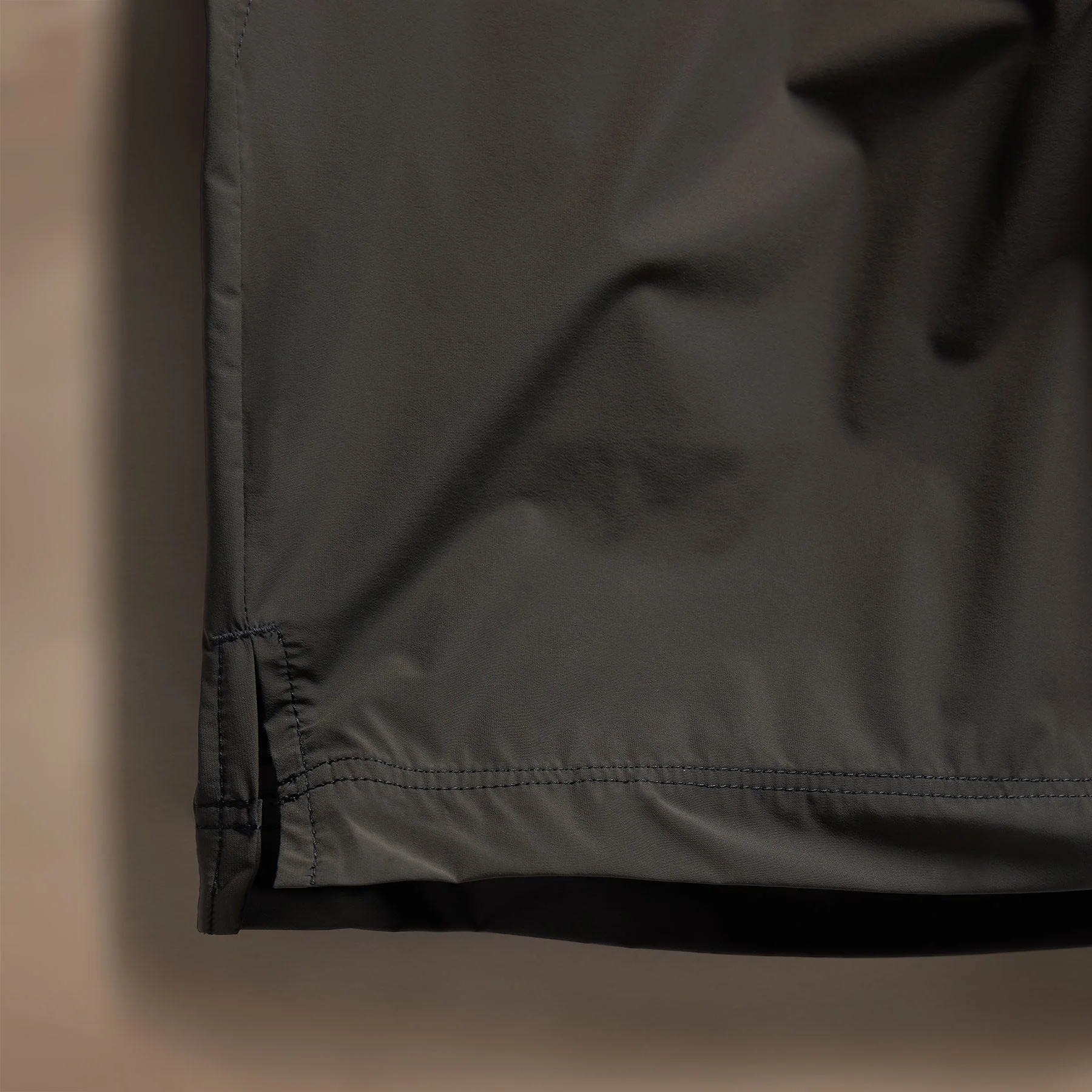 Stretch Nylon Split Hem Boardshort - Hemlock - Image 4