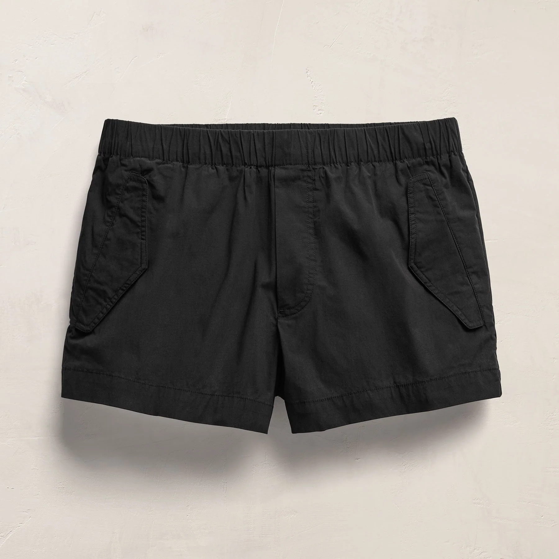 Stretch Poplin Surplus Short - Black - Image 2