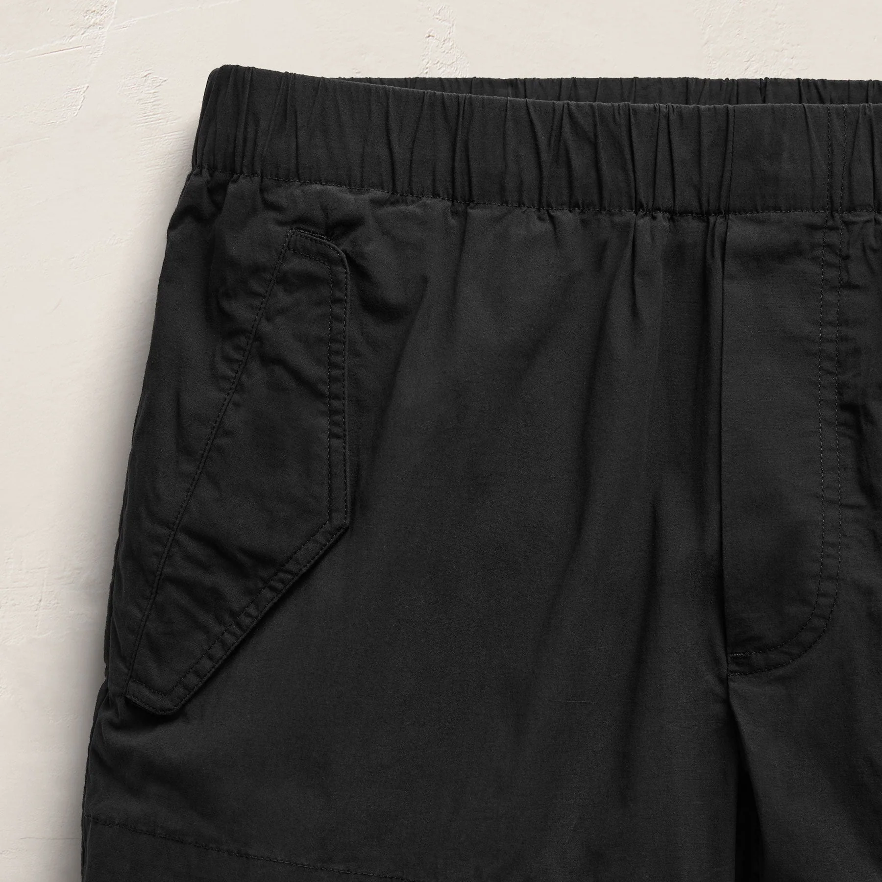 Stretch Poplin Surplus Short - Black - Image 7