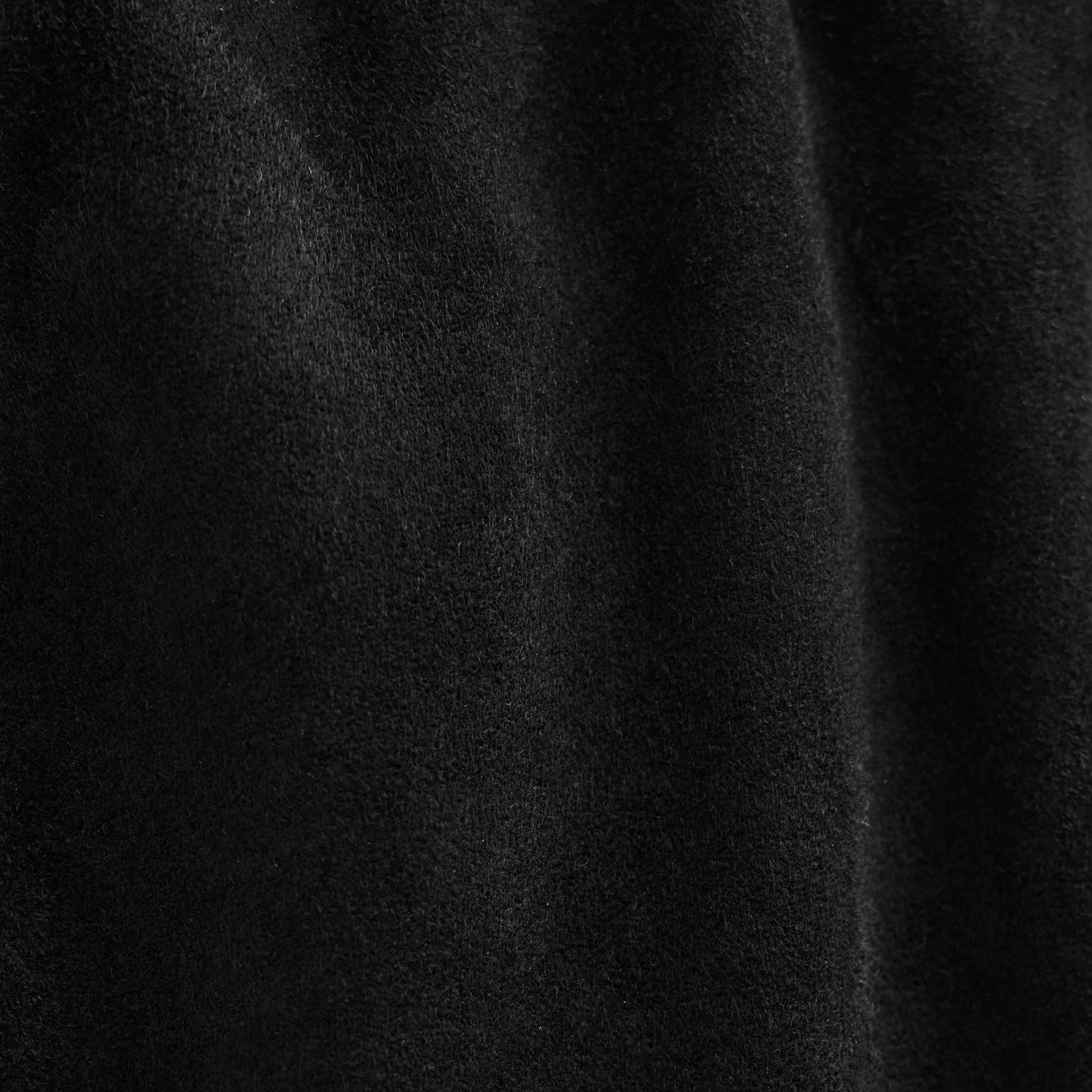 Suede Track Pant - Black - Image 9