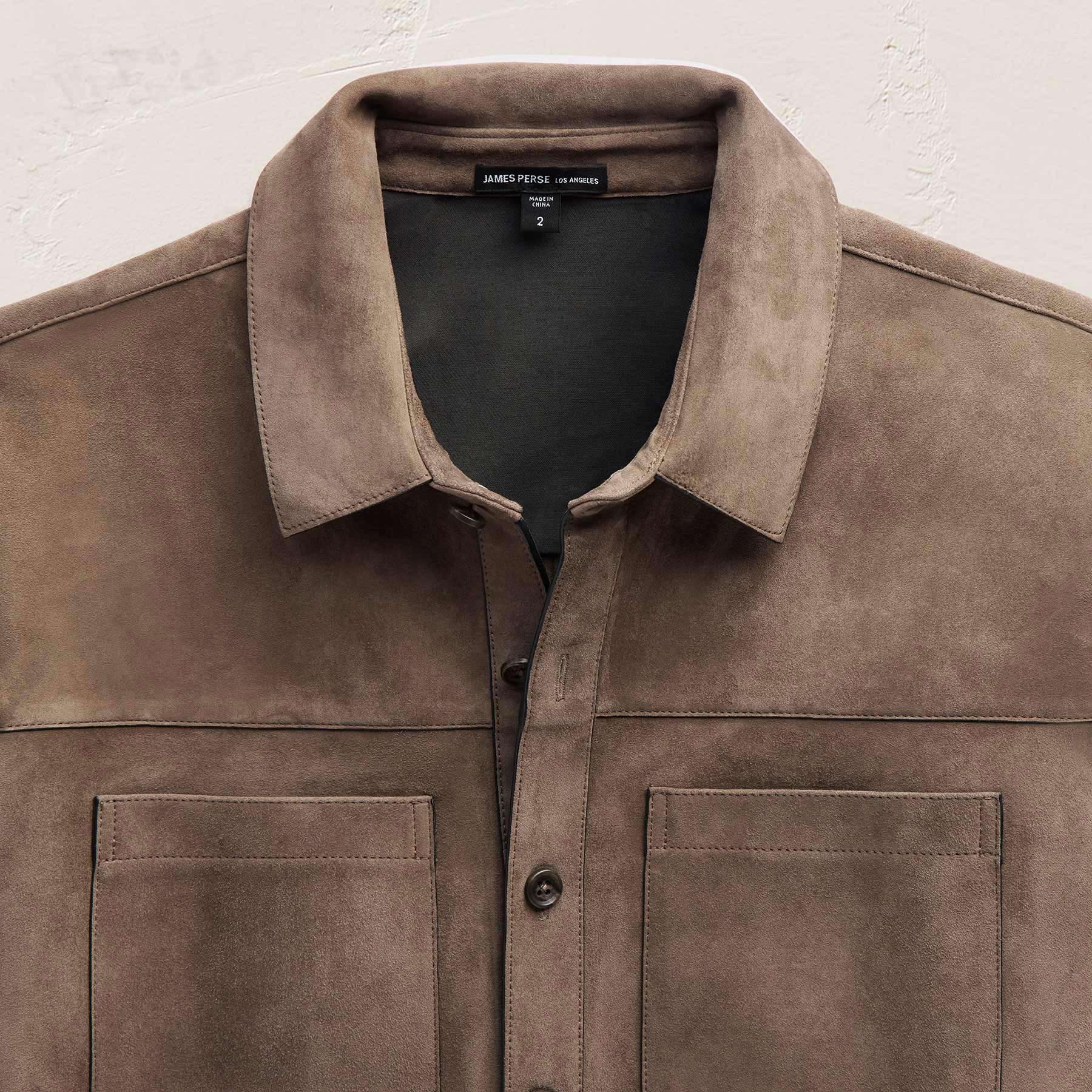 Suede Western Shirt - Caribou - Image 6
