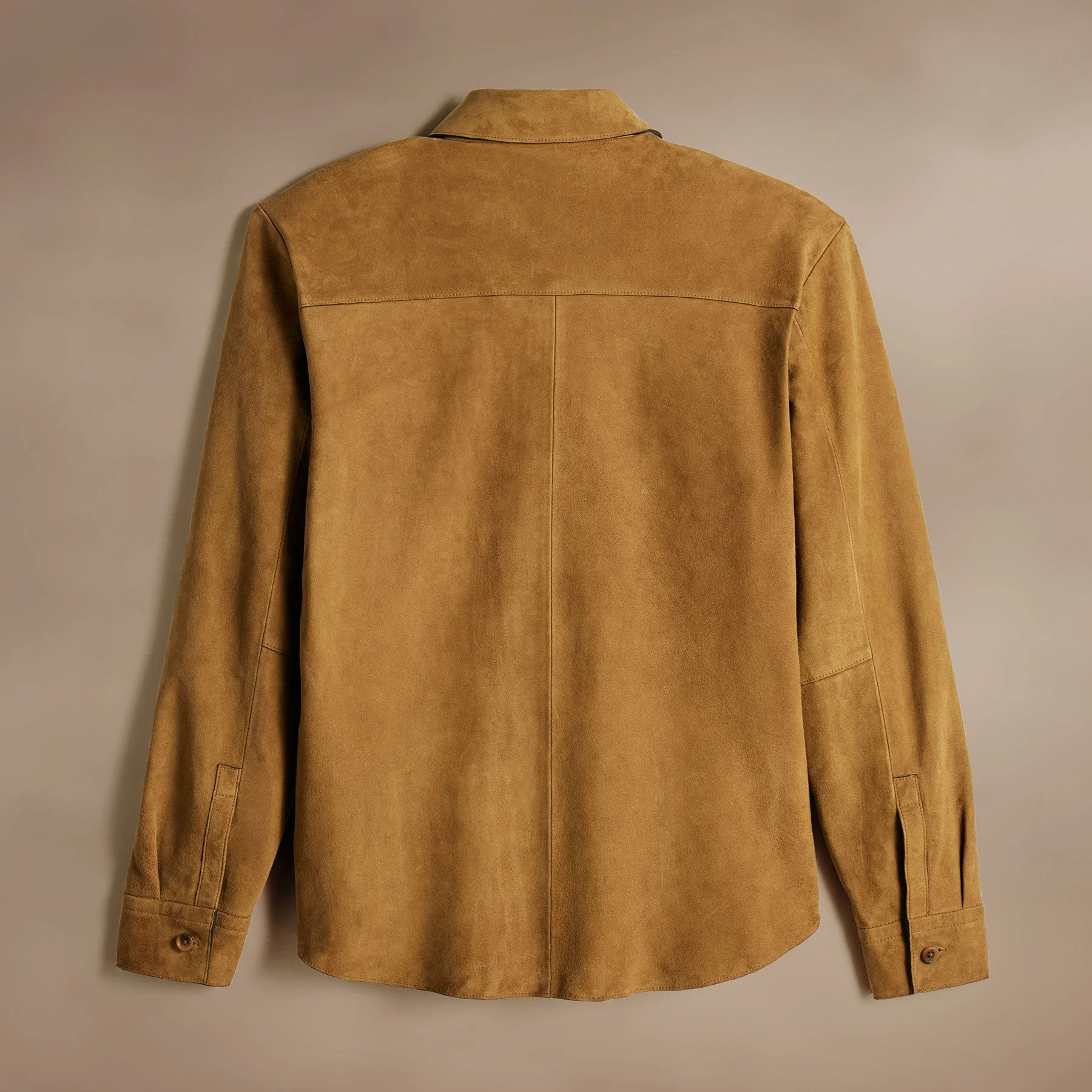 Suede Western Shirt - Tobacco - Image 5