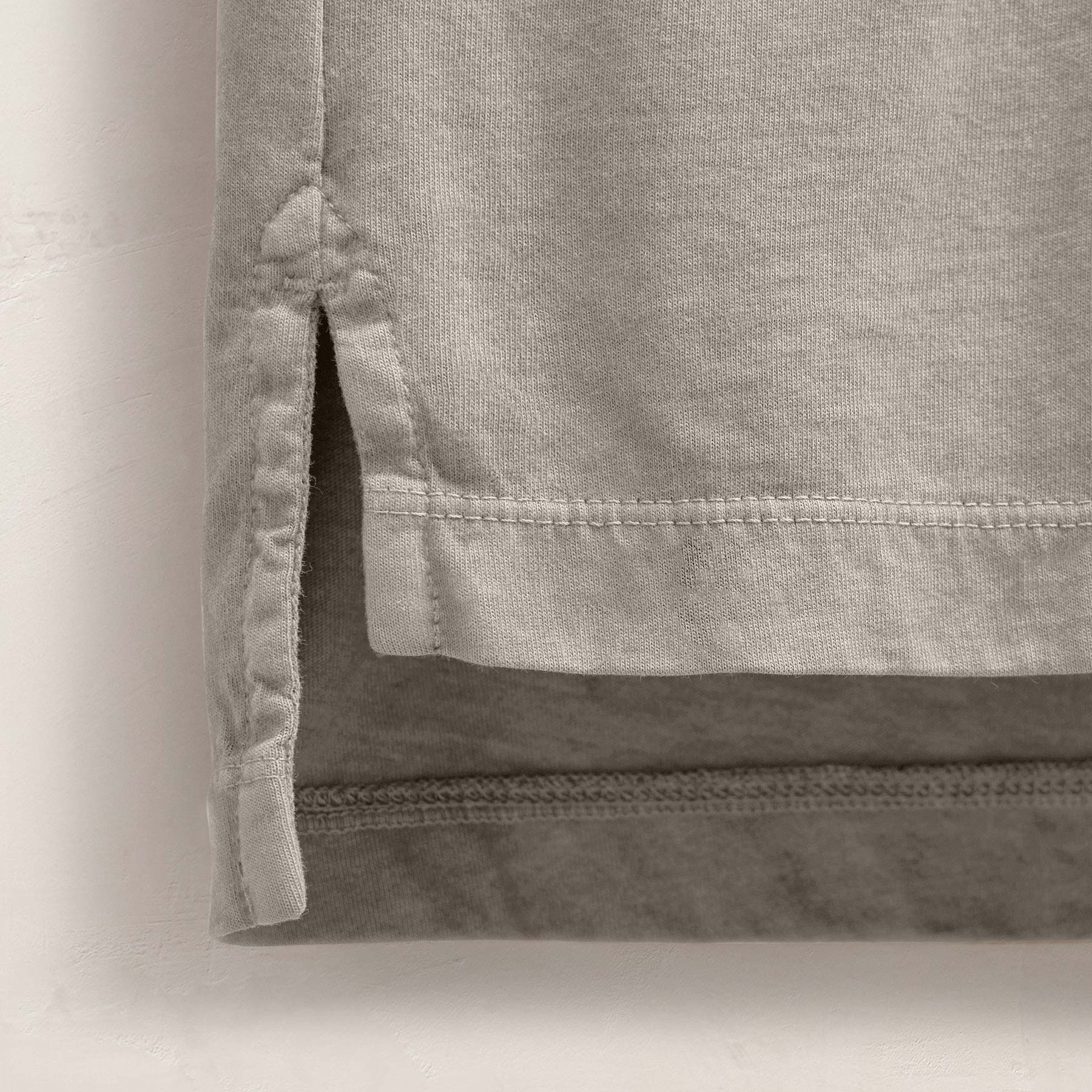 Sueded Jersey Polo - Concrete Pigment - Image 3